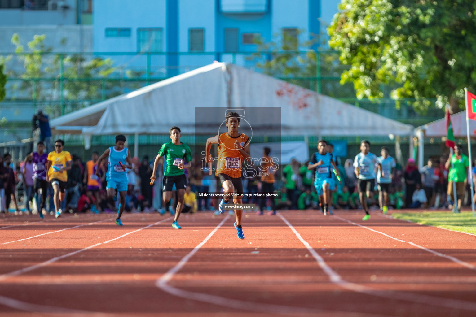 Day 5 of Inter-School Athletics Championship held in Male', Maldives on 27th May 2022. Photos by:Maanish / images.mv