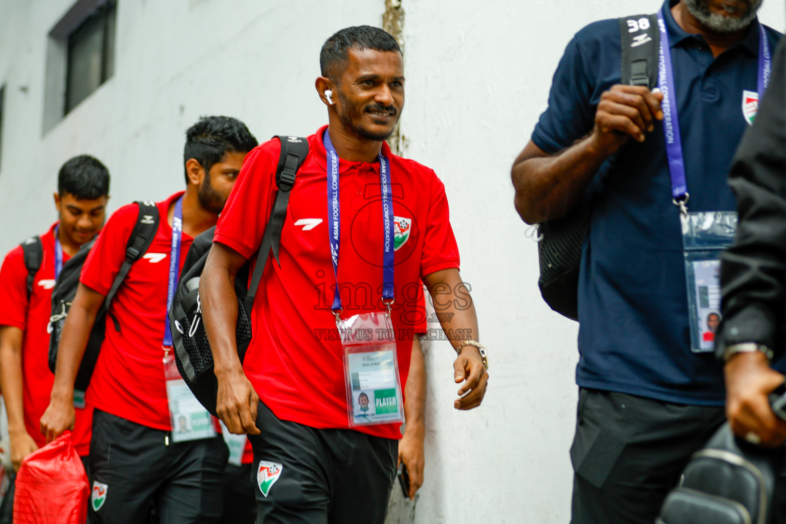 Maldives vs Tajikistan in the AFC Asian Cup Saudi Arabia 2027 Qualifier was played in Male' Maldives on Tuesday, 14th October 2025. 
Photos: Raaif Yoosuf / images.mv