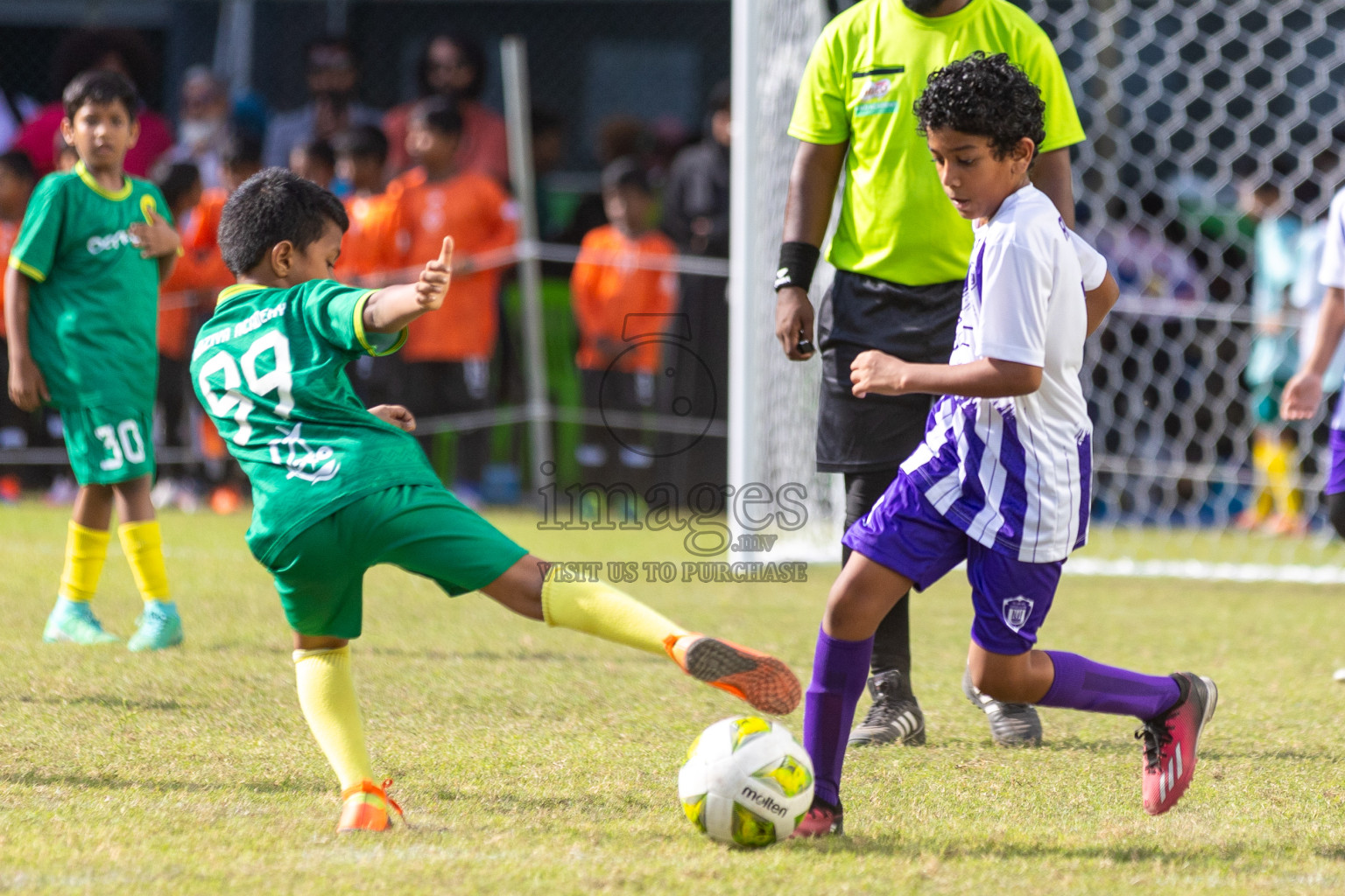 Day 2 of MILO Academy Championship 2025 was held on Friday, 14th February 2025 in Henveiru Stadium.
Photos: Mohamed Mahfooz Moosa / Images.mv