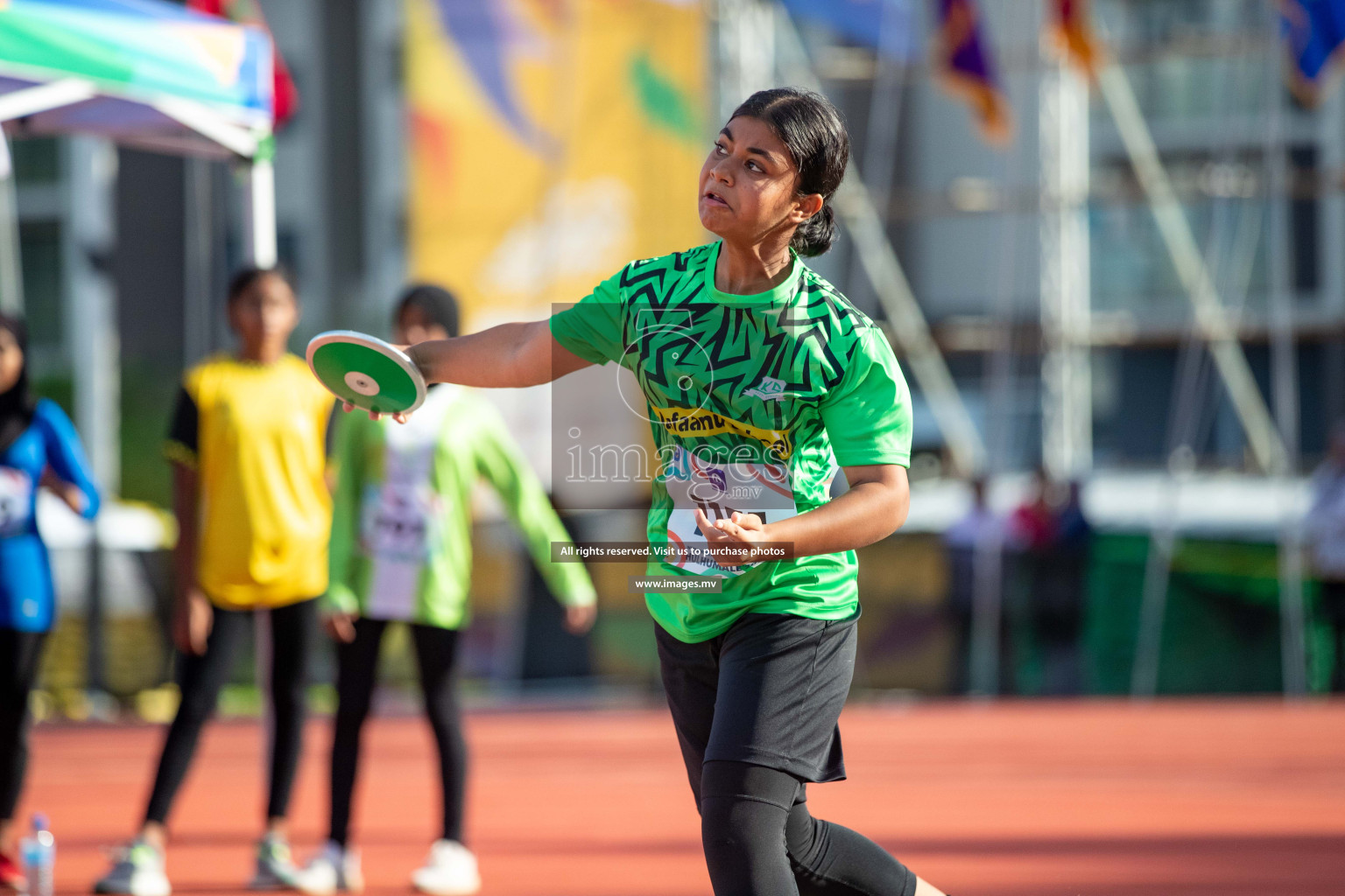 Day three of Inter School Athletics Championship 2023 was held at Hulhumale' Running Track at Hulhumale', Maldives on Tuesday, 16th May 2023. Photos: Nausham Waheed / images.mv