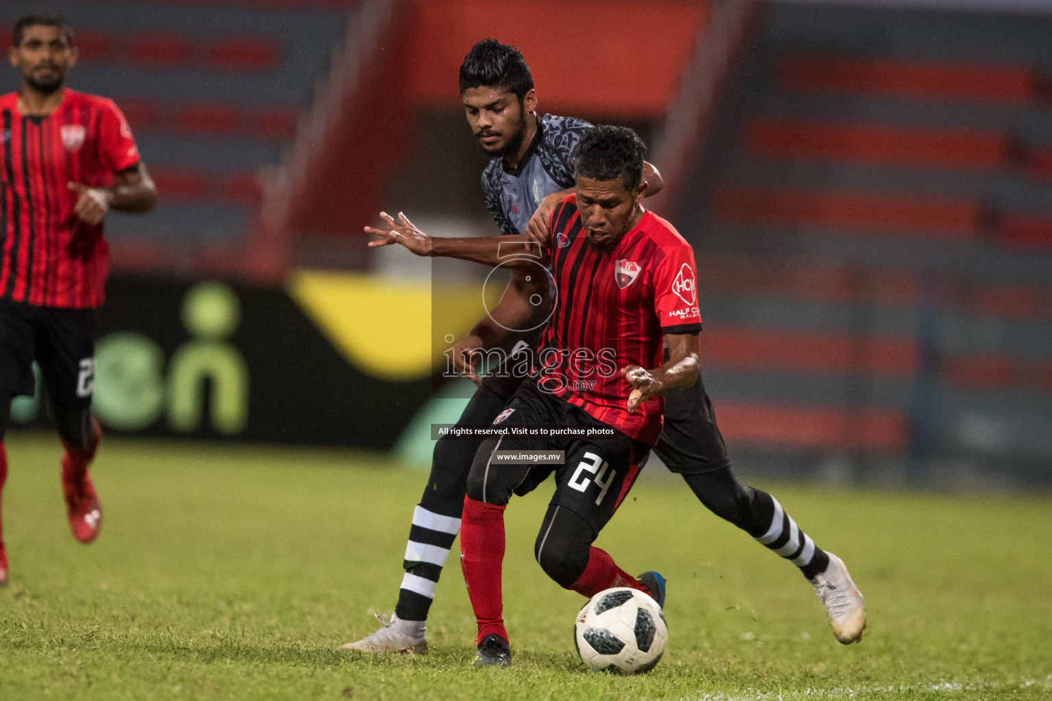 Club Green Streets vs TC in Dhiraagu Dhivehi Premier League 2019 held in Male', Maldives on 30th June 2019 Photos: Ismail Thoriq/images.mv