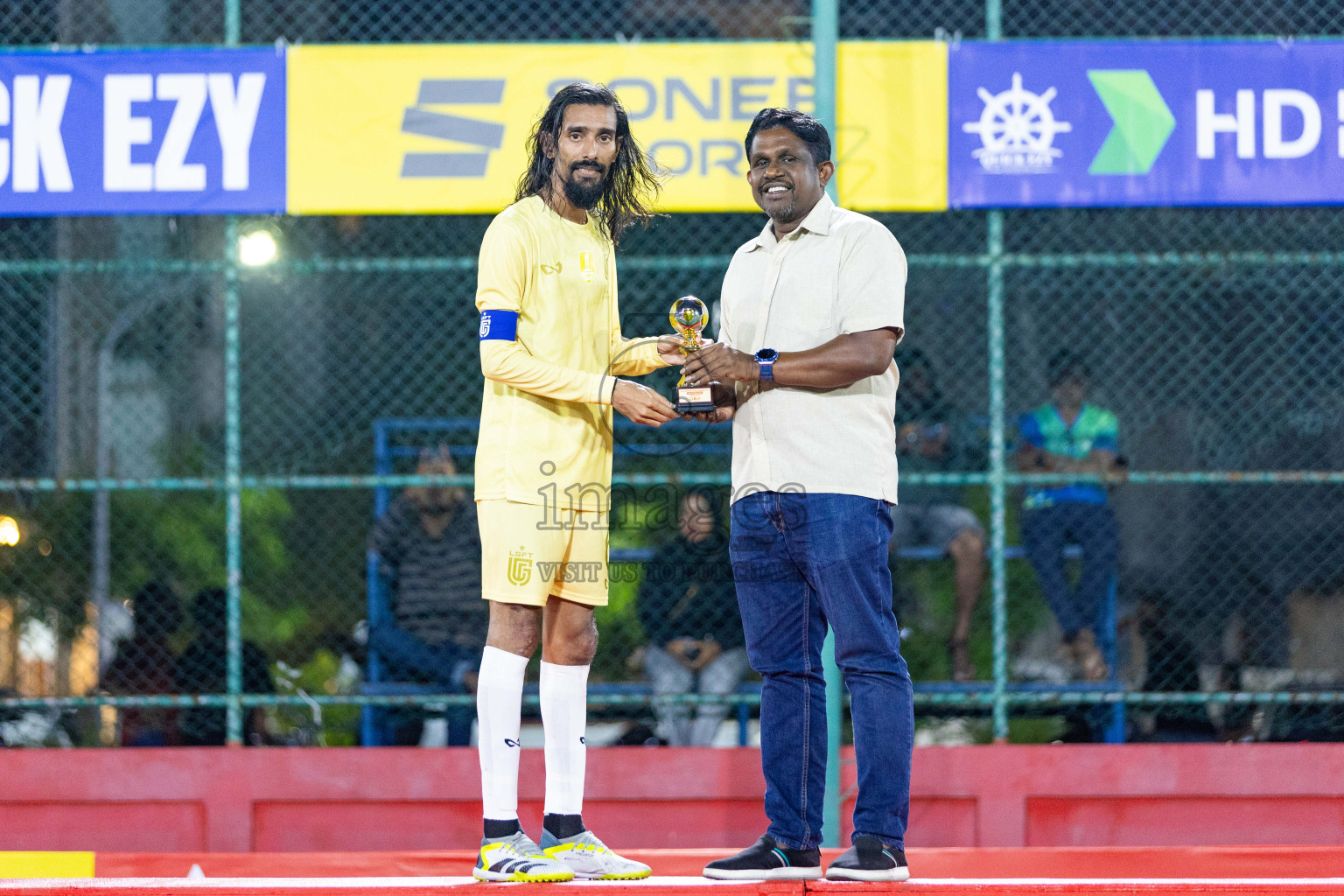 Opening of Golden Futsal Challenge 2024 with Charity Shield Match between L.Gan vs Th. Thimarafushi was held on Sunday, 14th January 2024, in Hulhumale', Maldives Photos: Nausham Waheed / images.mv