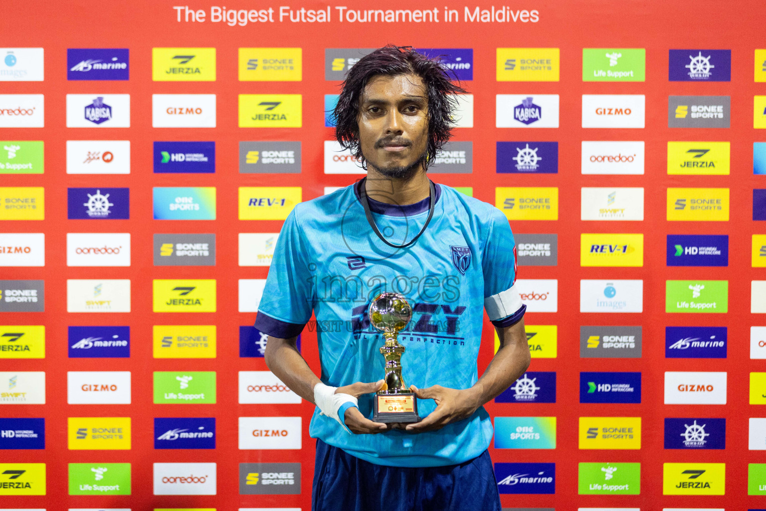 L Mundoo vs L Maamendhoo in Day 16 of Golden Futsal Challenge 2024 was held on Tuesday, 30th January 2024, in Hulhumale', Maldives Photos: Nausham Waheed / images.mv