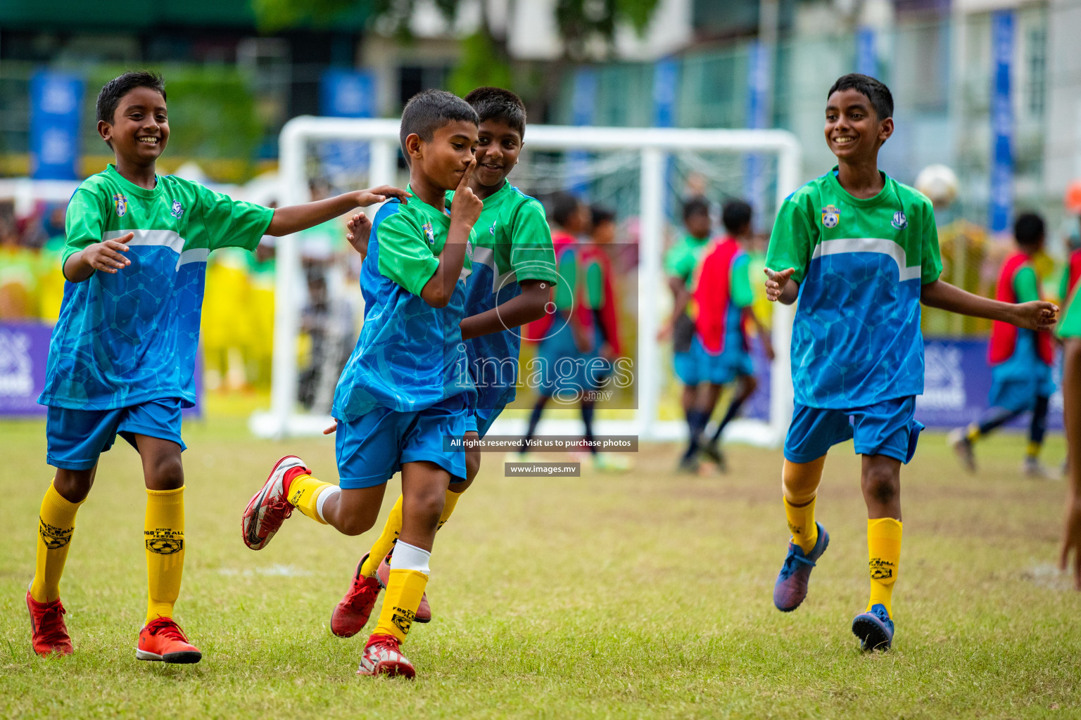 Day 4 of Milo Kids Football Fiesta 2022 was held in Male', Maldives on 22nd October 2022. Photos:Hassan Simah / images.mv