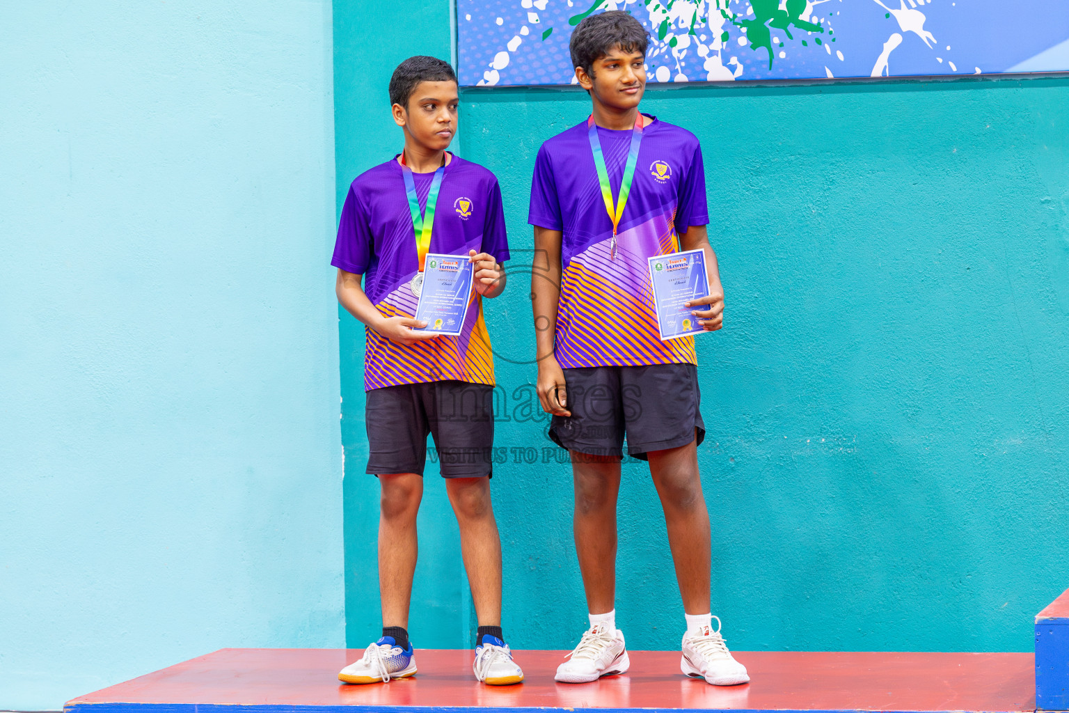 Day 8 of Interschool Table Tennis Tournament 2025 held at Male' TT Hall, Male', Maldives on Thursday, 22nd May 2025.
Photos by: Ismail Thoriq / images.mv
