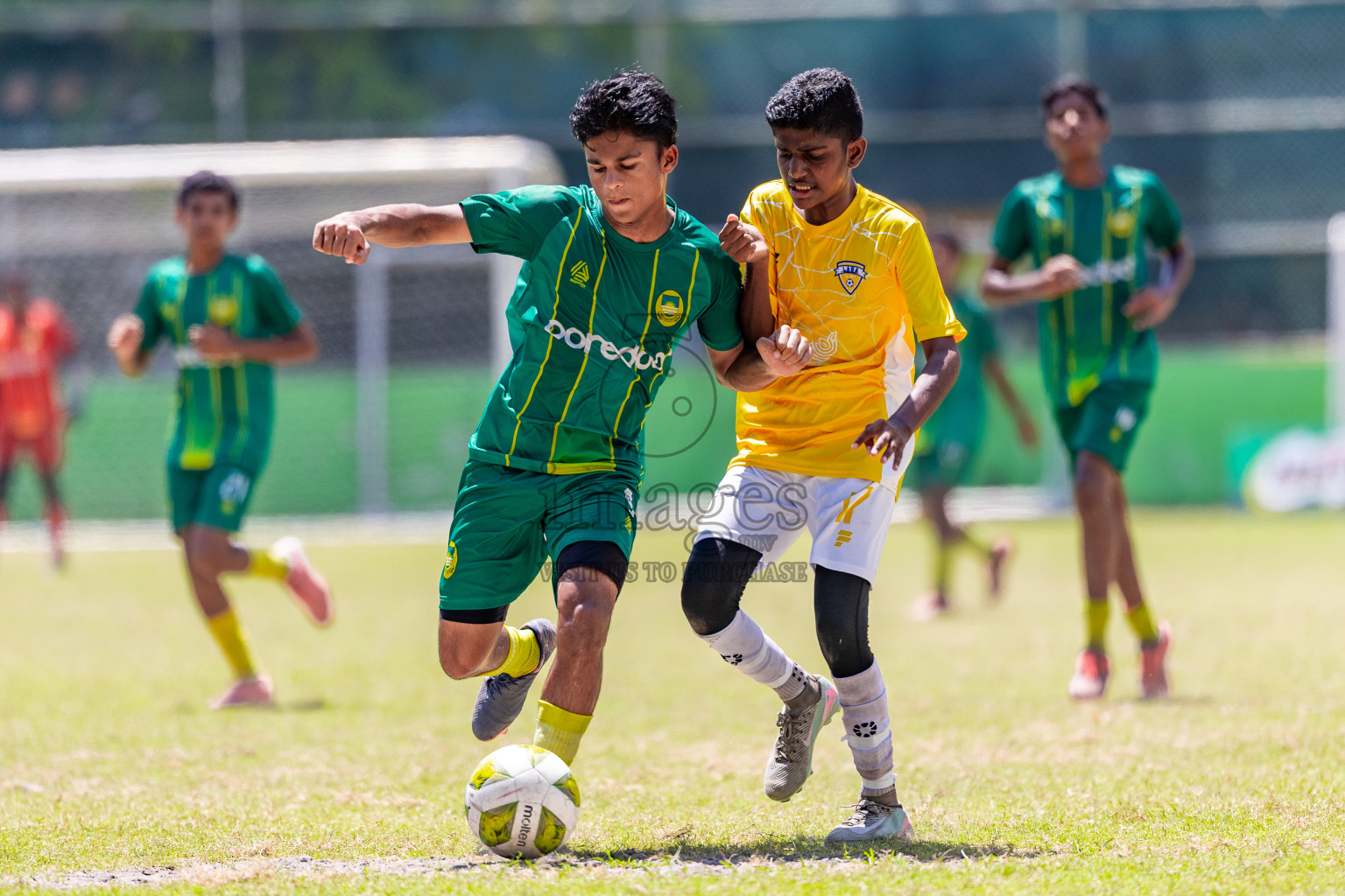 Day 5 of MILO Academy Championship 2025 (U14) was held on Monday, 3rd November 2025 at Henveiru Football Grounds, Male', Maldives . 

Photos: Mohamed Mahfooz Moosa / images.mv