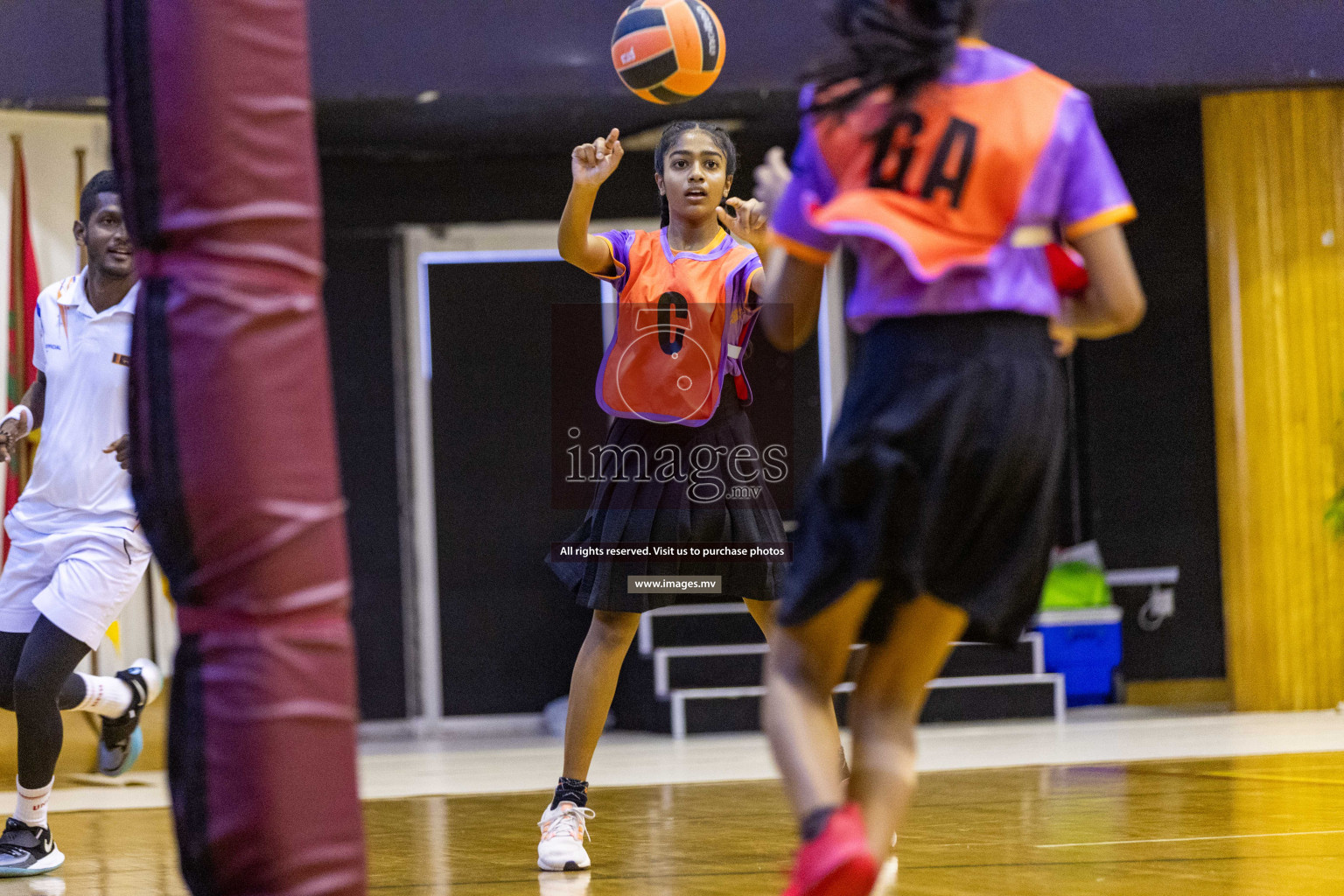 Day7 of 24th Interschool Netball Tournament 2023 was held in Social Center, Male', Maldives on 2nd November 2023. Photos: Nausham Waheed / images.mv