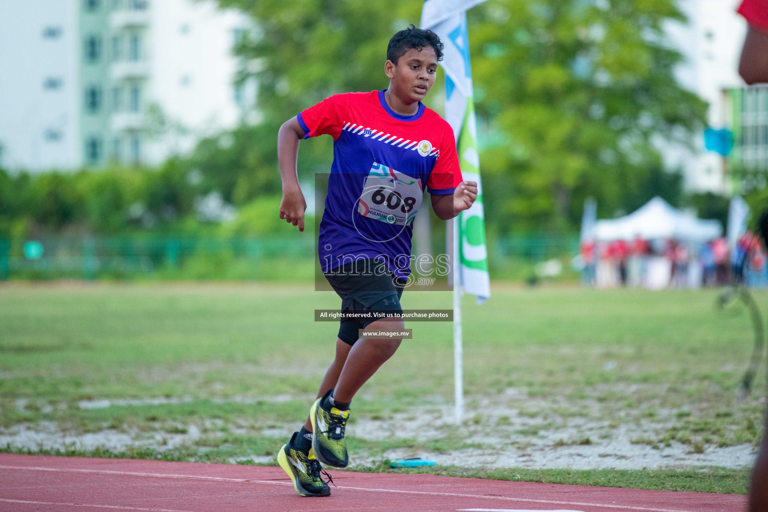 Day two of Inter School Athletics Championship 2023 was held at Hulhumale' Running Track at Hulhumale', Maldives on Sunday, 15th May 2023. Photos: Nausham Waheed / images.mv