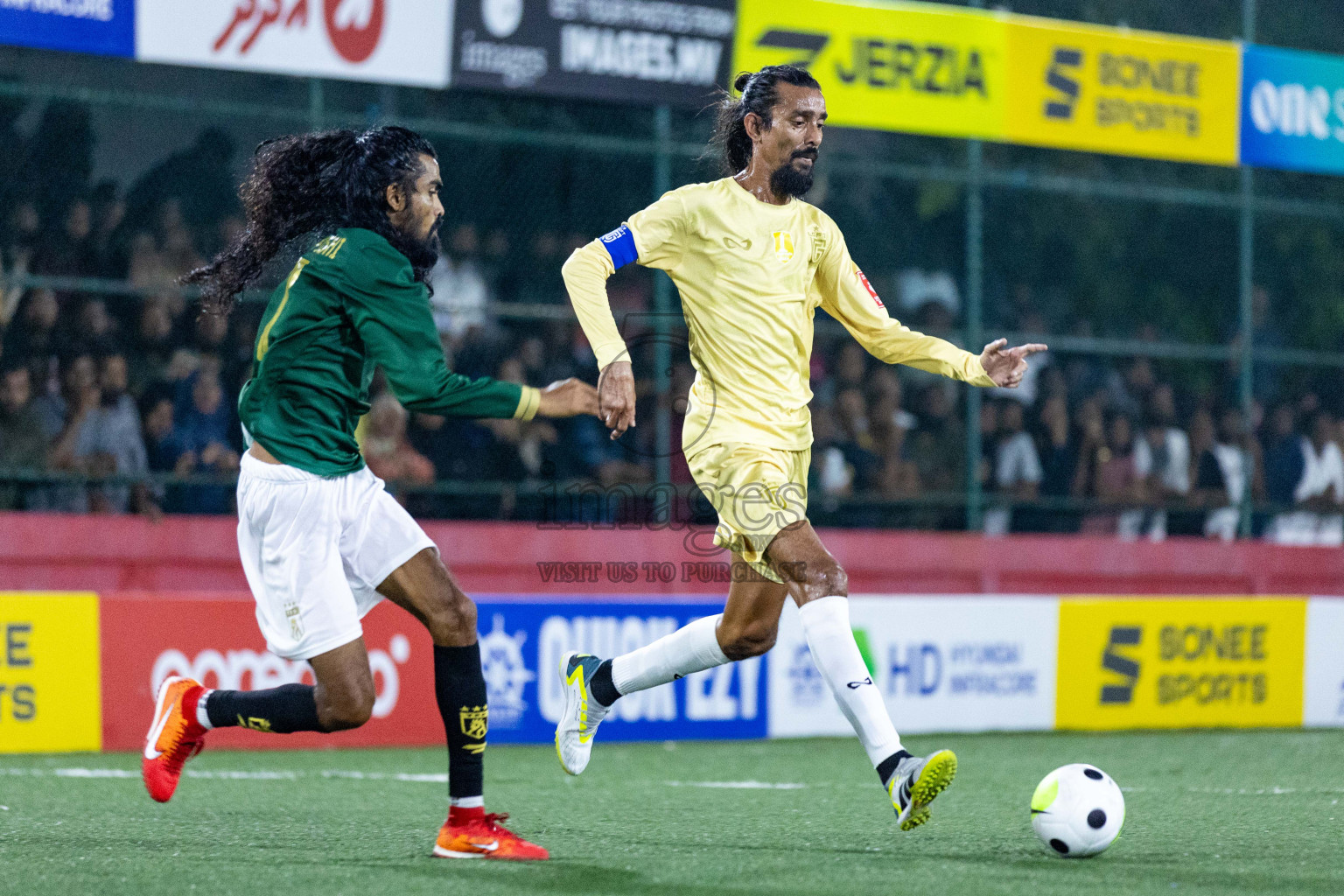 Opening of Golden Futsal Challenge 2024 with Charity Shield Match between L.Gan vs Th. Thimarafushi was held on Sunday, 14th January 2024, in Hulhumale', Maldives Photos: Nausham Waheed / images.mv