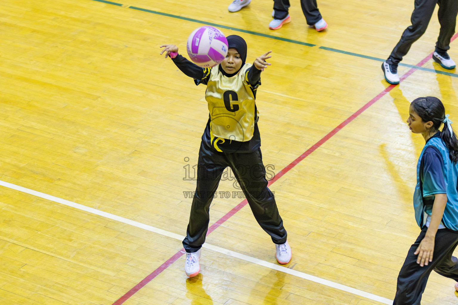Day 3 of Inter-School Netball Tournament 2025 was held in Social Center Indoor Hall on Monday, 20th October 2025. Photos: Areef Adam / images.mv