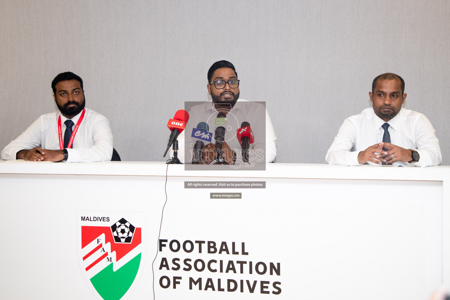 AM AGM Meeting 2020 - Post Press Briefing in FAM House, Male, Maldives. (Photo: Suadh Abdul Sattar / Images.mv)