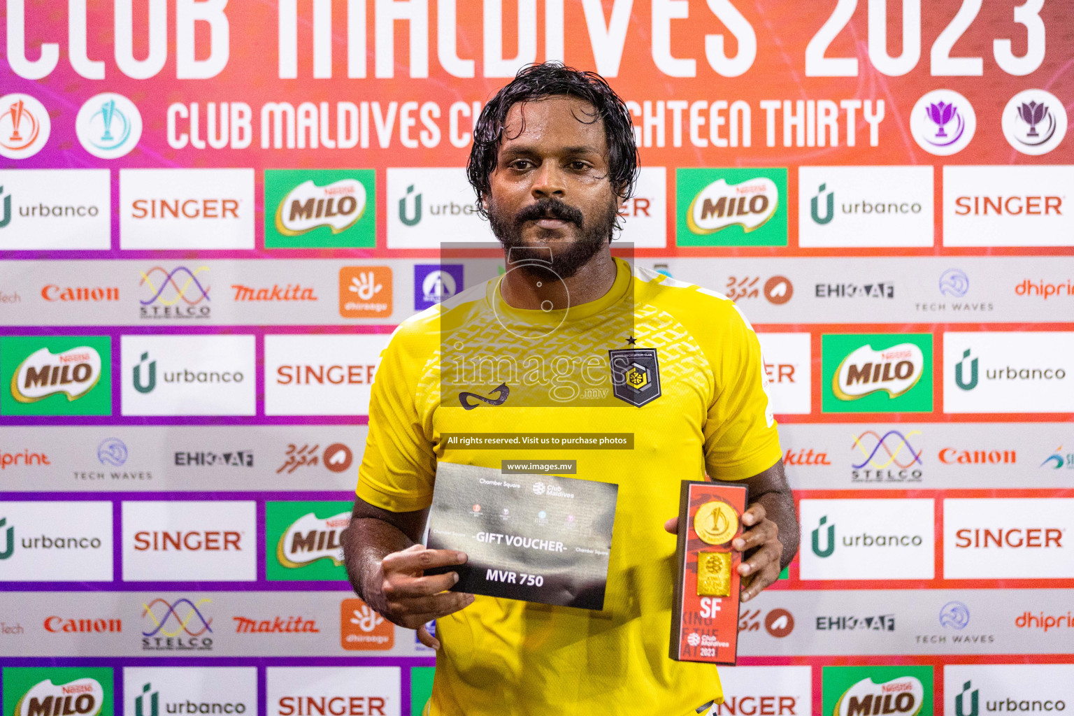 RRC vs Team FSM in Semi Final of Club Maldives Cup 2023 held in Hulhumale, Maldives, on Wednesday, 16th August 2023 Photos: Nausham Waheed / images.mv