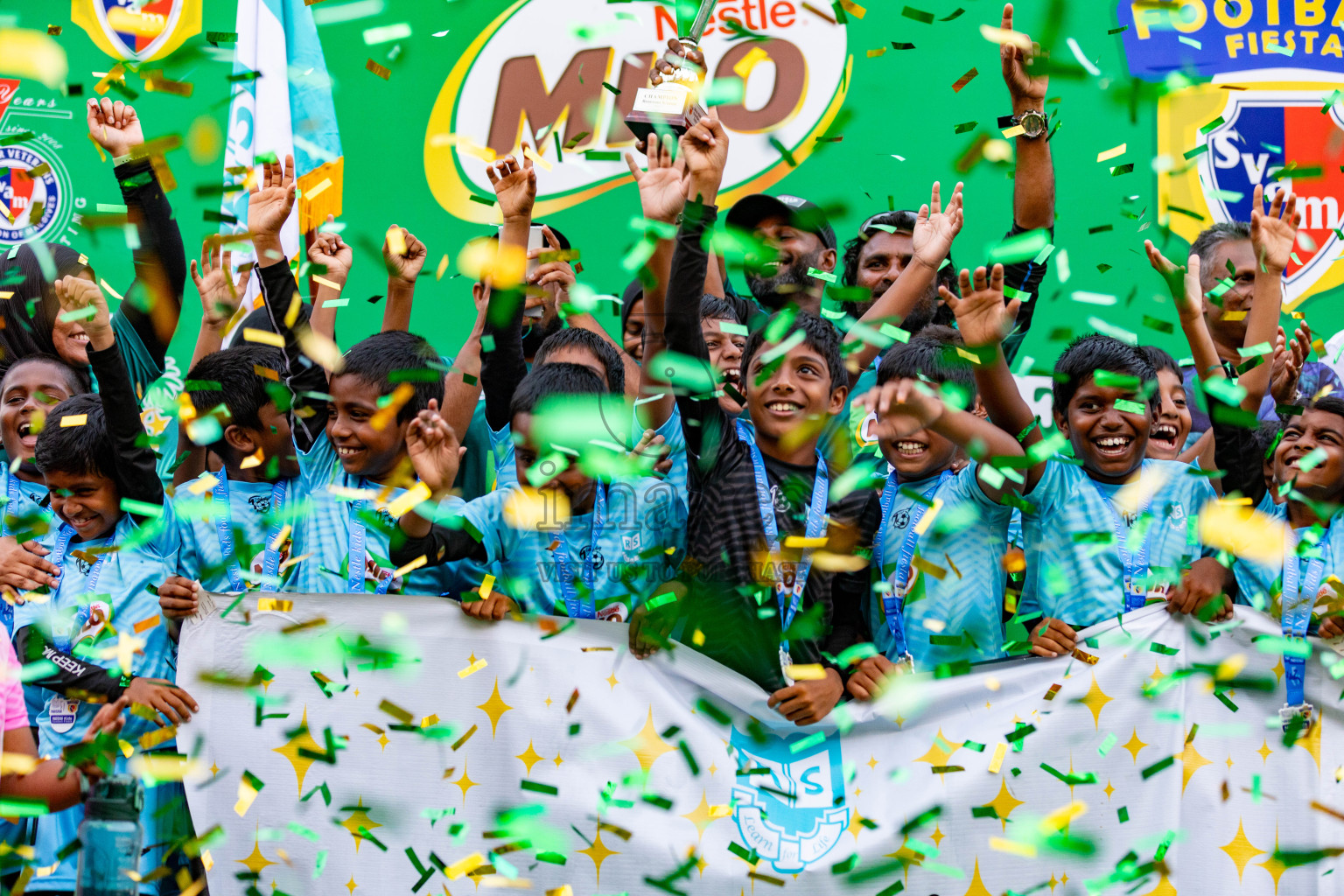 Day 2 of MILO Kids Football Fiesta was held at National Stadium in Male', Maldives on Saturday, 24th February 2024.