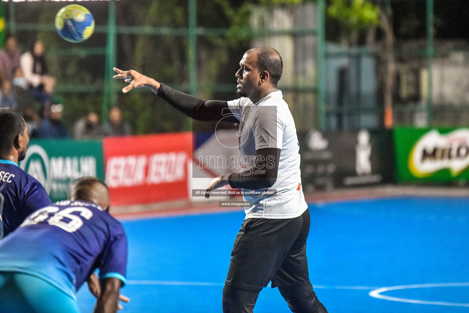 Day 11 of Milo 6th Inter Office Handball Tournament 2022 - Photos by Nausham Waheed