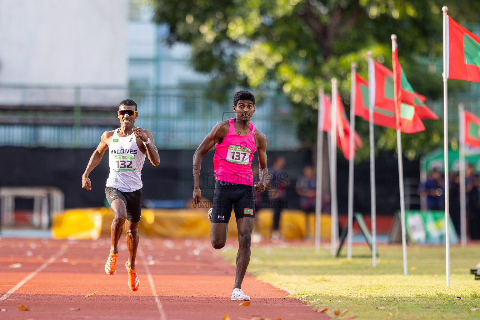 Day 3 of 12th Milo Association Championships was held in Ekuveni Track at Male', Maldives on Saturday, 26th April 2025. Photos: Ismail Thoriq / images.mv