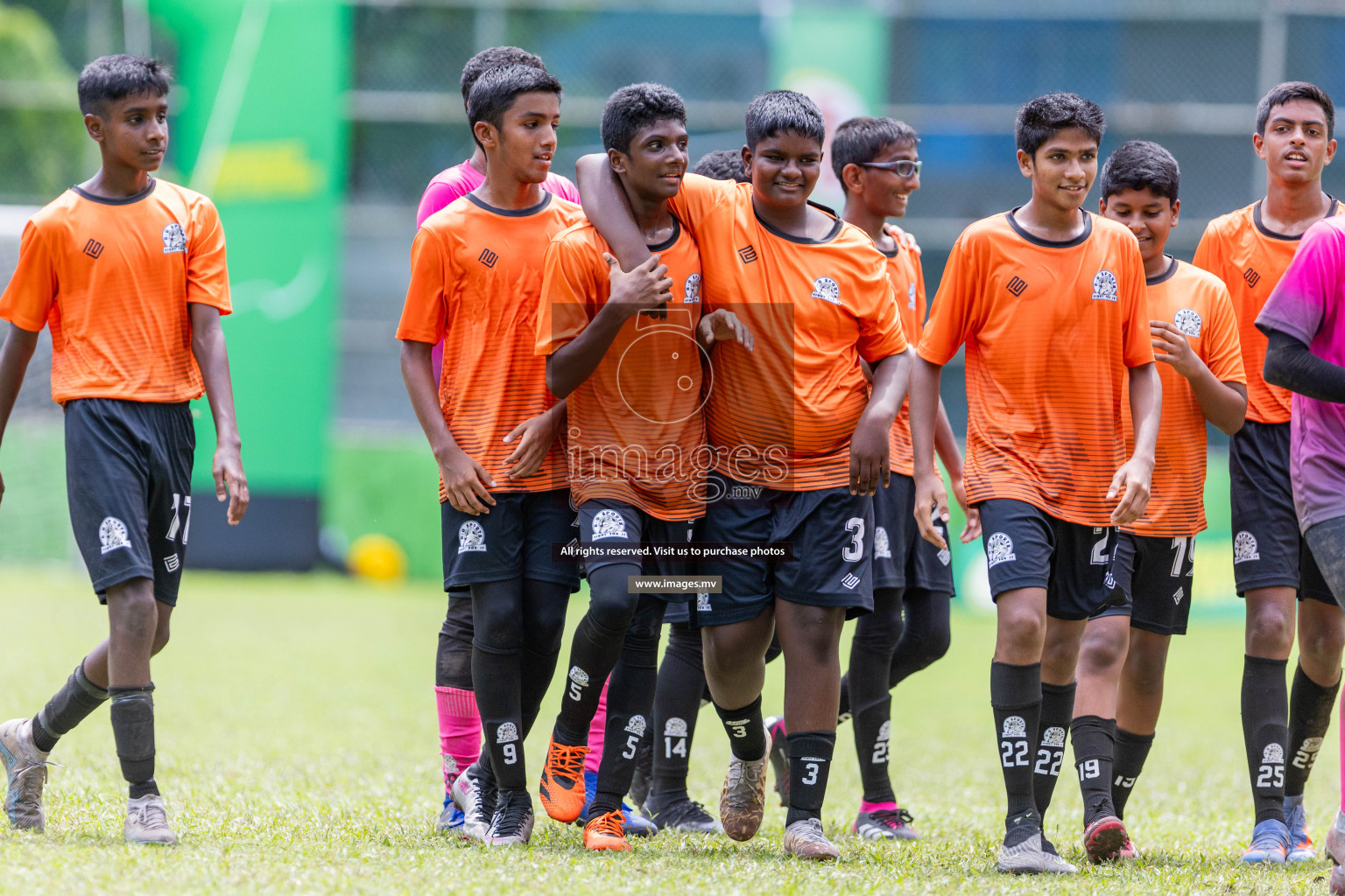 Day 2 of MILO Academy Championship 2023 (u14) was held in Henveyru Stadium Male', Maldives on 4th November 2023. Photos: Nausham Waheed / images.mv