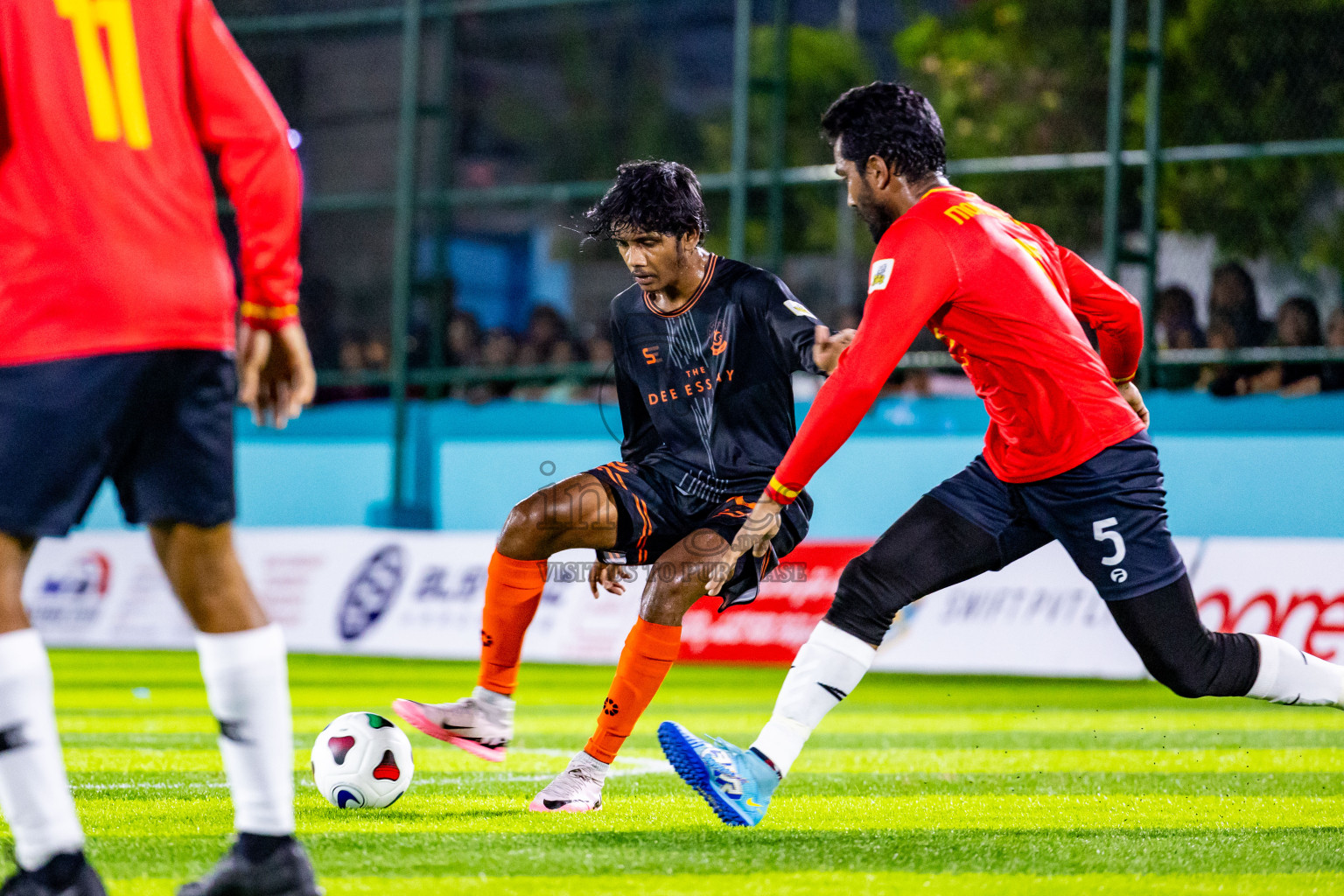 Dee Ess Kay vs Kovigoani in Final of Laamehi Dhiggaru Ekuveri Futsal Challenge 2024 was held on Wednesday, 31st July 2024, at Dhiggaru Futsal Ground, Dhiggaru, Maldives Photos: Nausham Waheed / images.mv