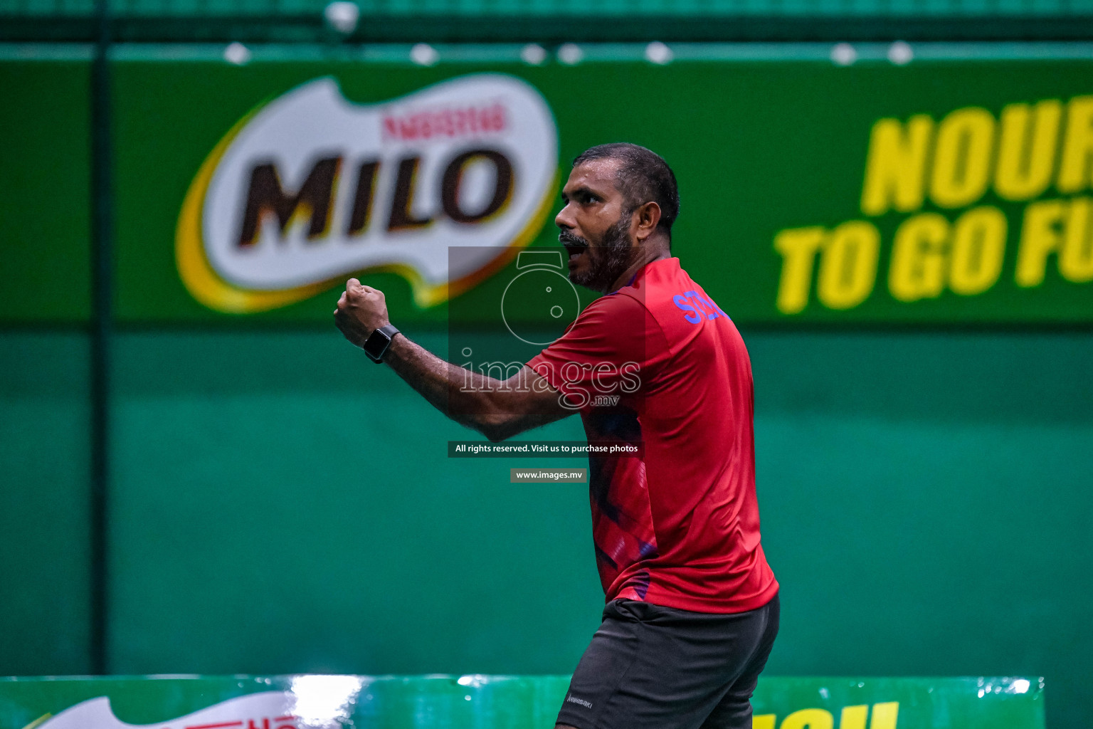 Final of 6th Office Company Badmintion Championship held in Male', Maldives Photos: Nausham Waheed / Images.mv