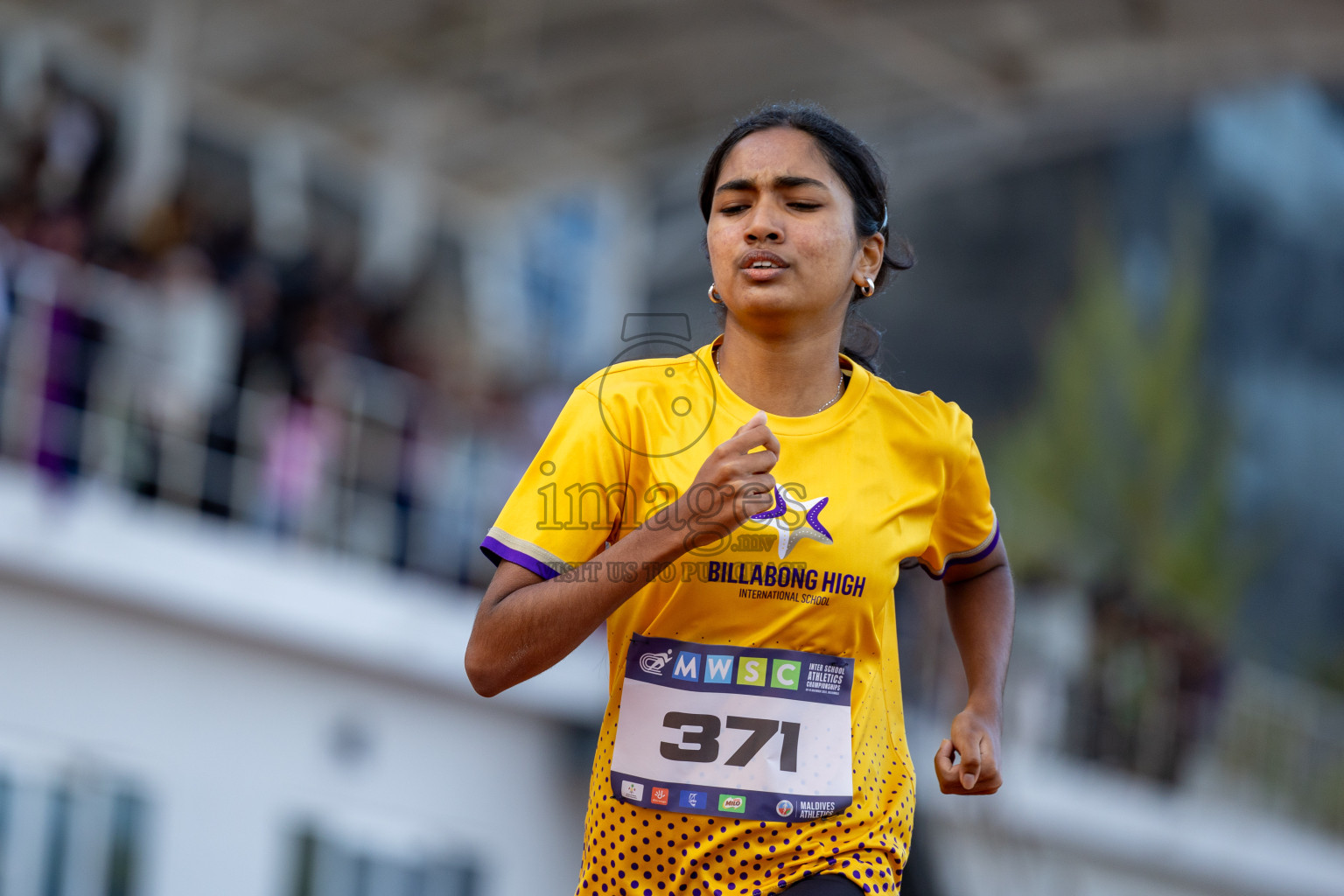 Day 2 of MWSC Interschool Athletics Championships 2024 held in Hulhumale Running Track, Hulhumale, Maldives on Sunday, 10th November 2024. 
Photos by: Hassan Simah / Images.mv