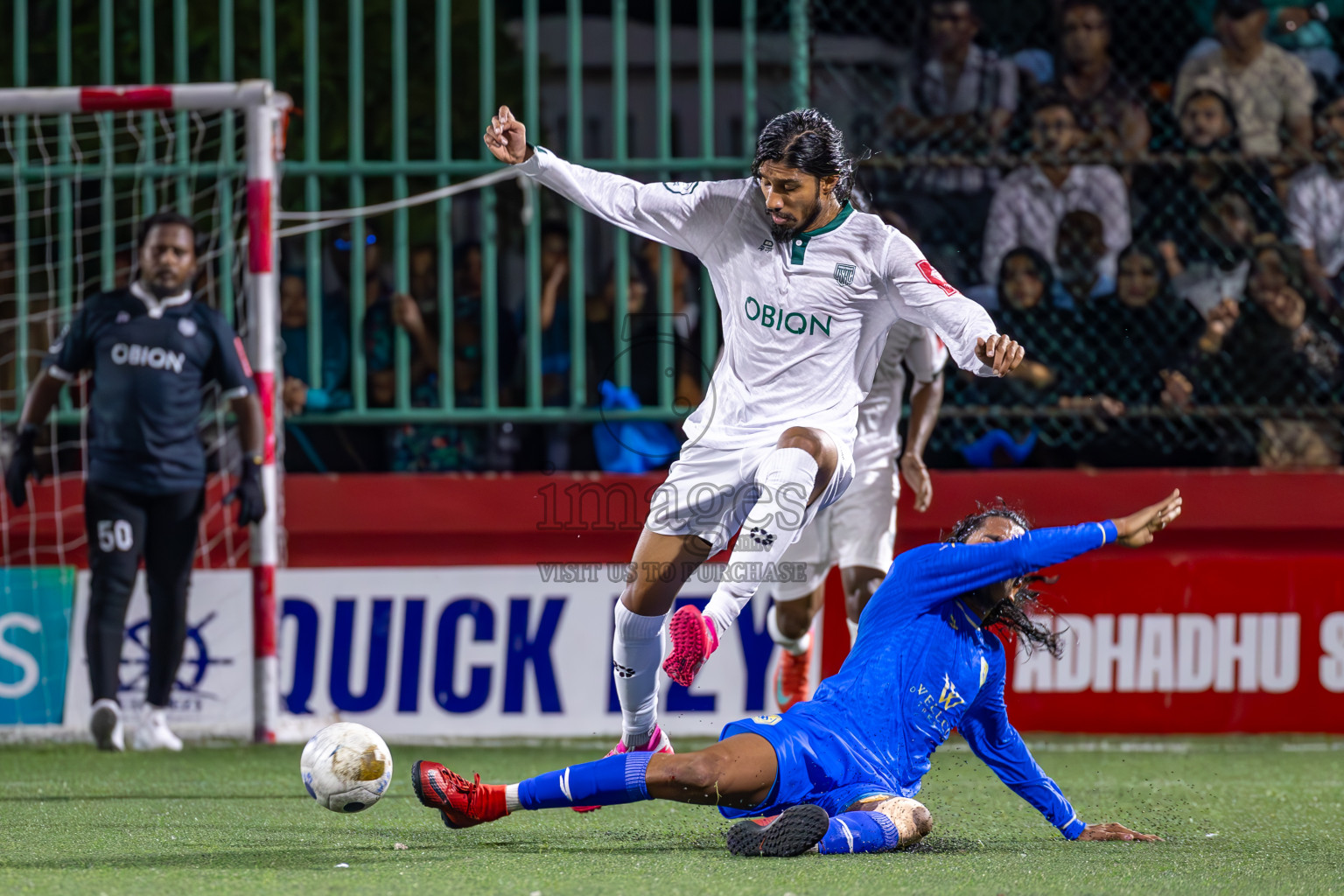 Dhadimagu vs GA Dhevvadhoo in Zone Round on Day 30 of Golden Futsal Challenge 2025 was held on Monday , 3rd February 2025, in Hulhumale', Maldives.
Photos: Ismail Thoriq / images.mv