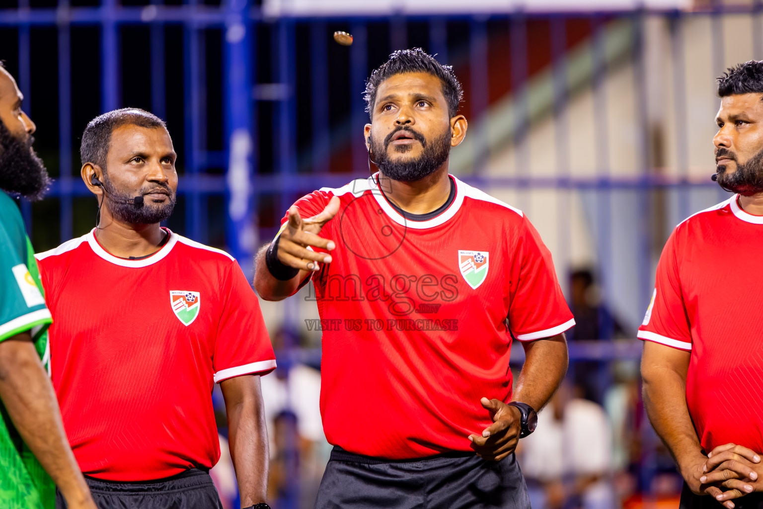 Maalhos vs Kamadhoo in Day 2 of Better in Baa Futsal Fiesta 2025 Men's division held in B. Eydhafushi, Maldives on Thursday, 6th November 2025. Photos: Nausham Waheed / images.mv