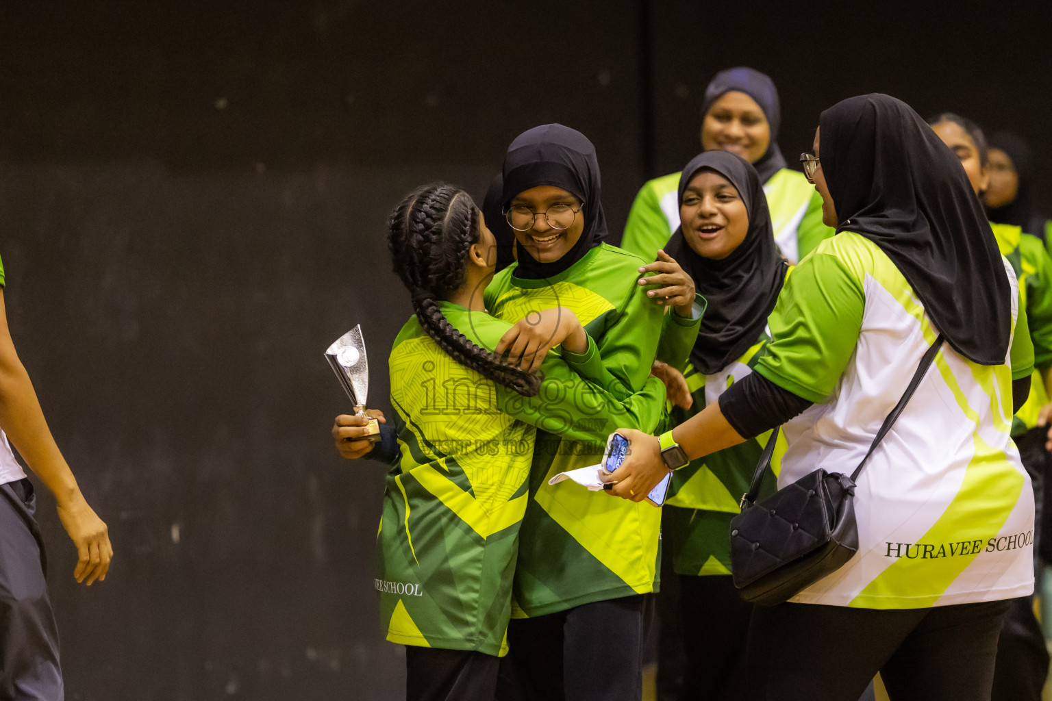 Day 14 of 25th Inter-School Netball Tournament was held in Social Center at Male', Maldives on Sunday, 25th August 2024. Photos: Hasni / images.mv