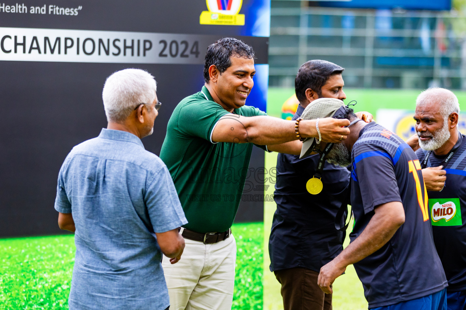 Day 3 of MILO Soccer 7 v 7 Championship 2024 was held at Henveiru Stadium in Male', Maldives on Saturday, 25th April 2024. Photos: Nausham Waheed / images.mv