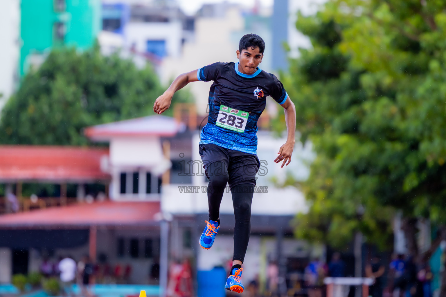 Day 2 of 12th Milo Association Championships was held in Ekuveni Track at Male', Maldives on Friday, 25th April 2025. Photos: Nausham Waheed / images.mv