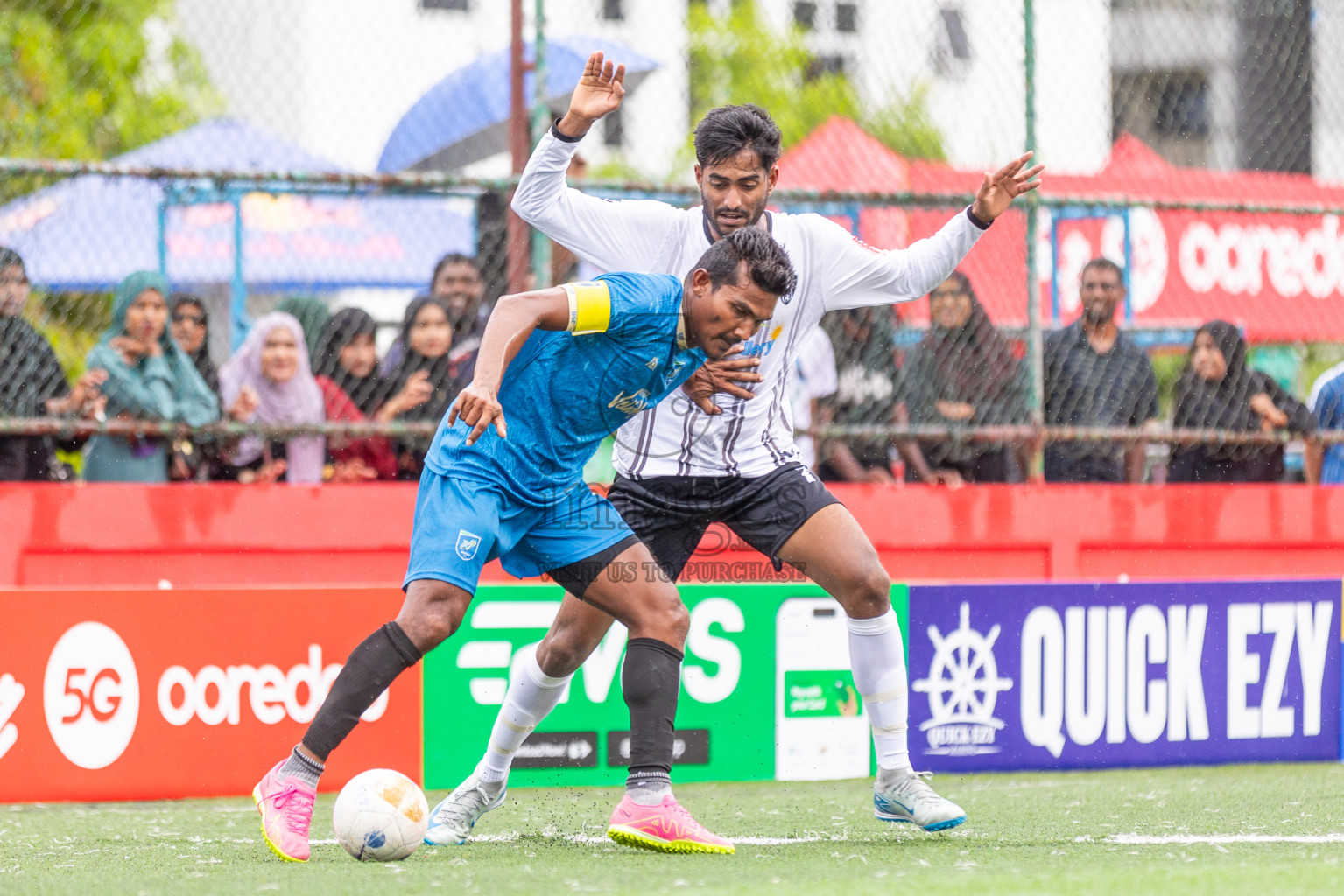 N. Miladhoo vs N.Velidhoo in Day 21 of Golden Futsal Challenge 2025 was held on Saturday , 25 January 2025, in Hulhumale', Maldives. Photos: Shuu Abdul Sattar, / images.mv