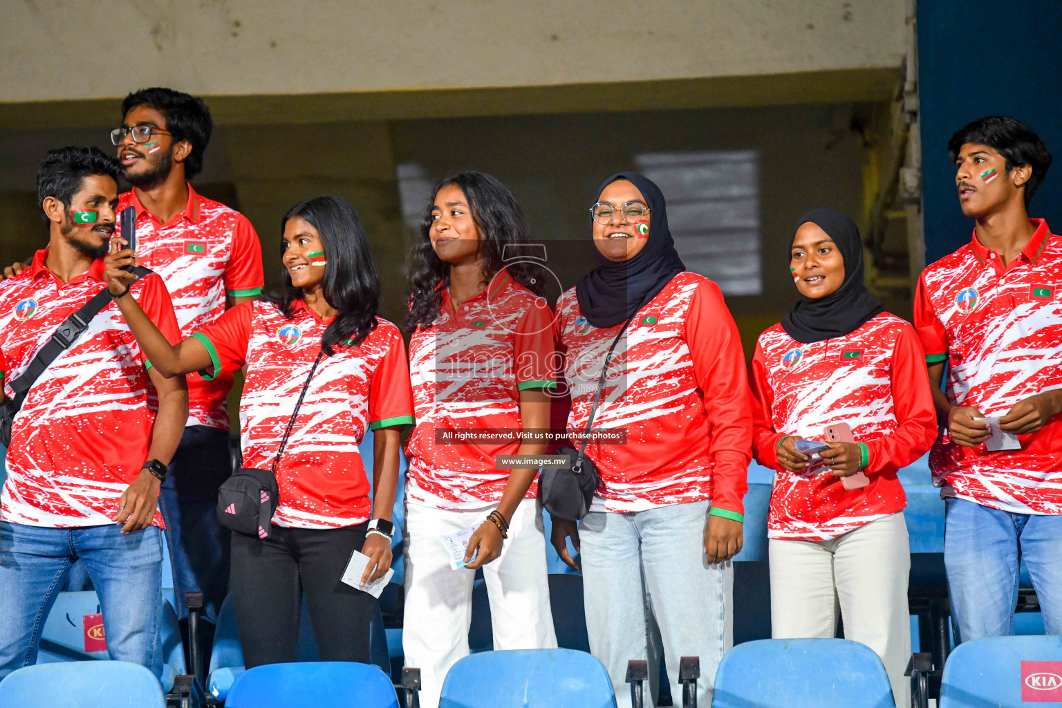 Maldives vs Bhutan in SAFF Championship 2023 held in Sree Kanteerava Stadium, Bengaluru, India, on Wednesday, 22nd June 2023. Photos: Nausham Waheed / images.mv