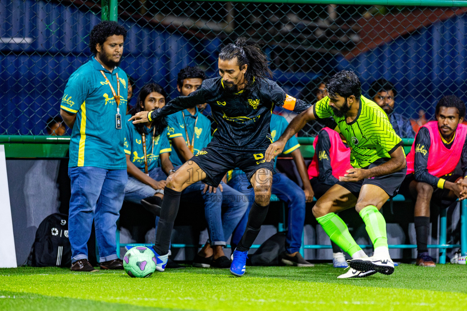 JJ Sports Club vs RDL in Finals of BG Futsal Challenge 2024 was held on Thursday , 4th April 2024, in Male', Maldives Photos: Nausham Waheed / images.mv