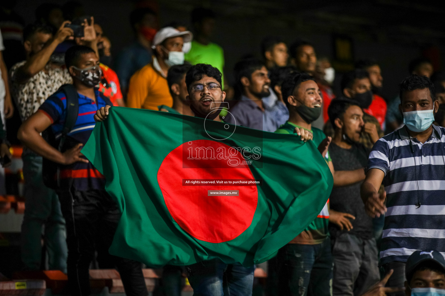 Bangladesh vs Sri Lanka in SAFF Championship 2021 held on 1st October 2021 in Galolhu National Stadium, Male', Maldives