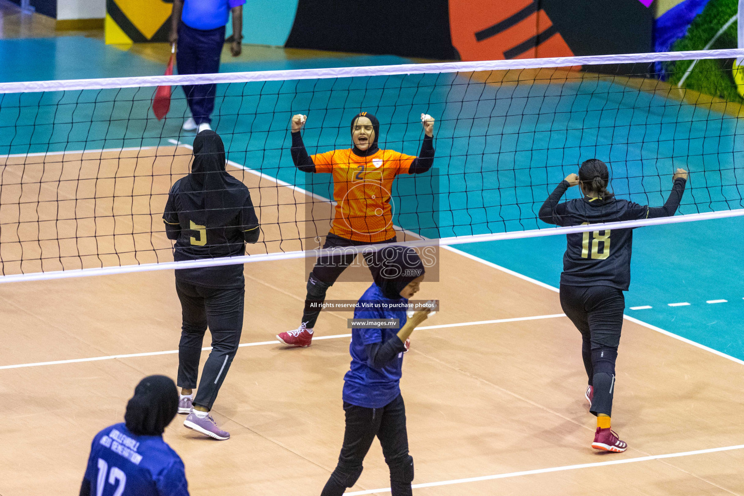 Volleyball Association Cup 2022-Women's Division-Match Day 1 was held in Male', Maldives on Tuesday, 24th May 2022.  Photos By: Ismail Thoriq / images.mv