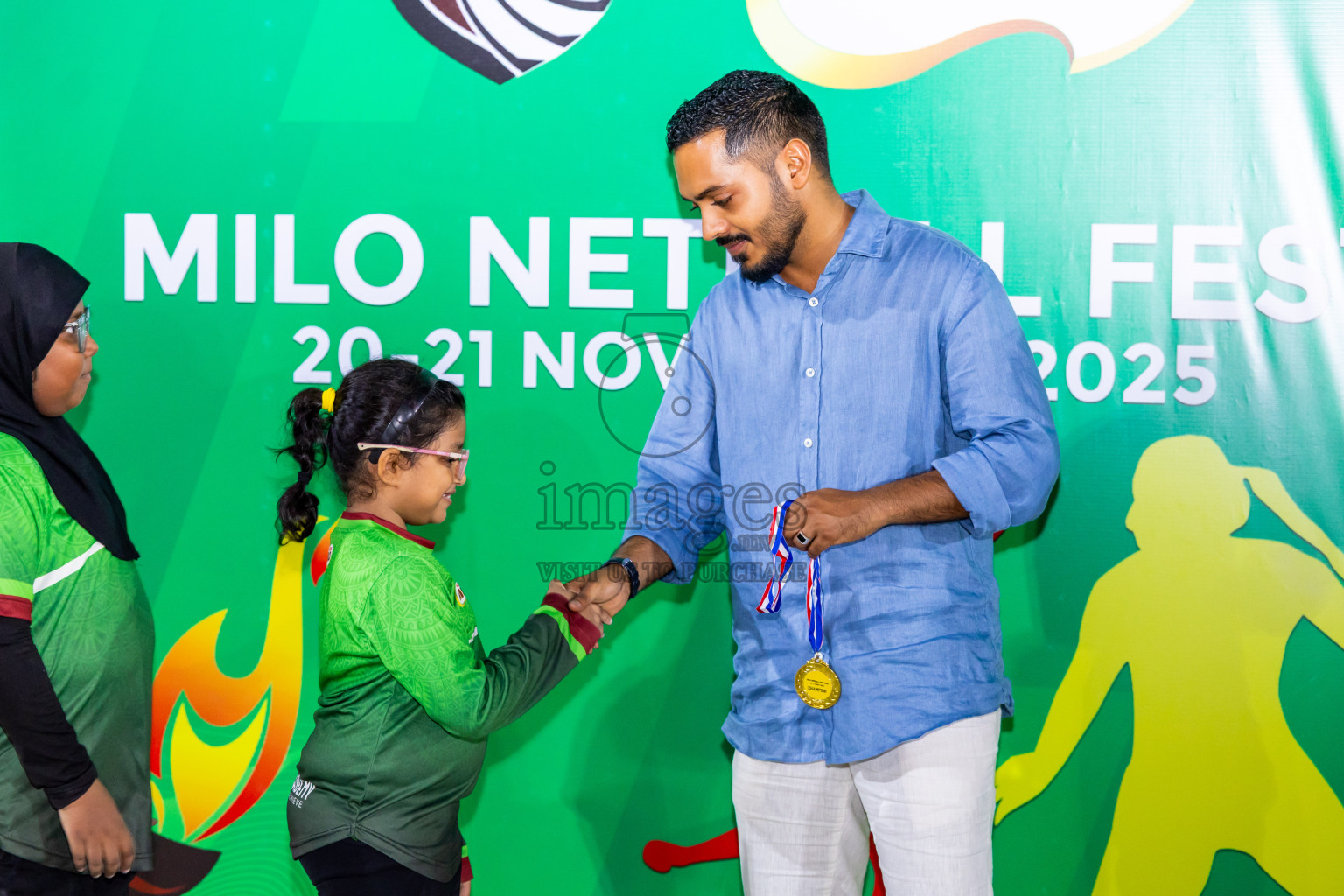 Day 2 of MILO Netball Fest 2025 was held in Cental Park, Hulhumale', Maldives on Friday, 21st November 2025. Photos: Nausham Waheed / images.mv