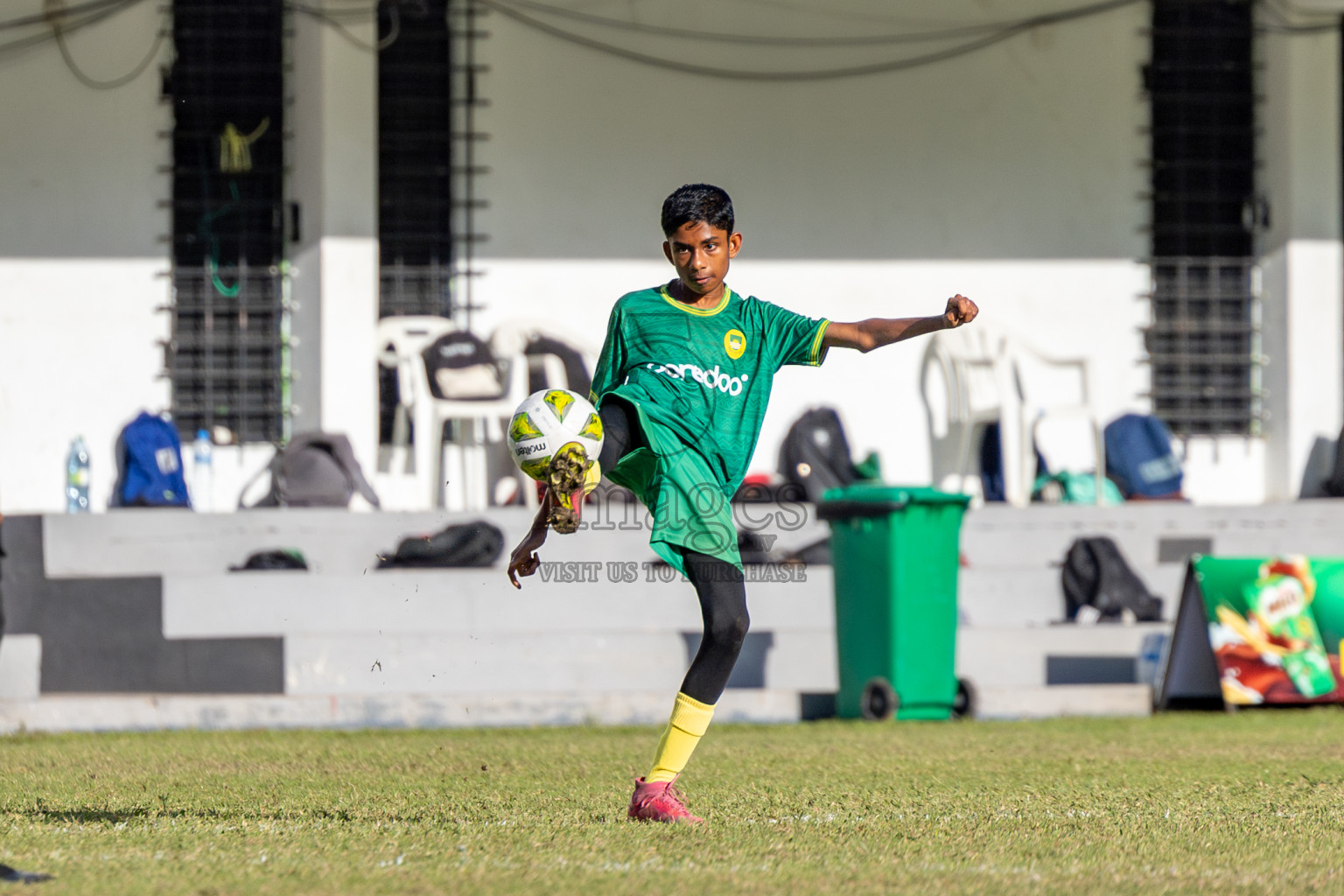 Day 4 of MILO Academy Championship 2024 (U-14) was held in Henveyru Stadium, Male', Maldives on Sunday, 3rd November 2024. 
Photos: Hassan Simah / Images.mv