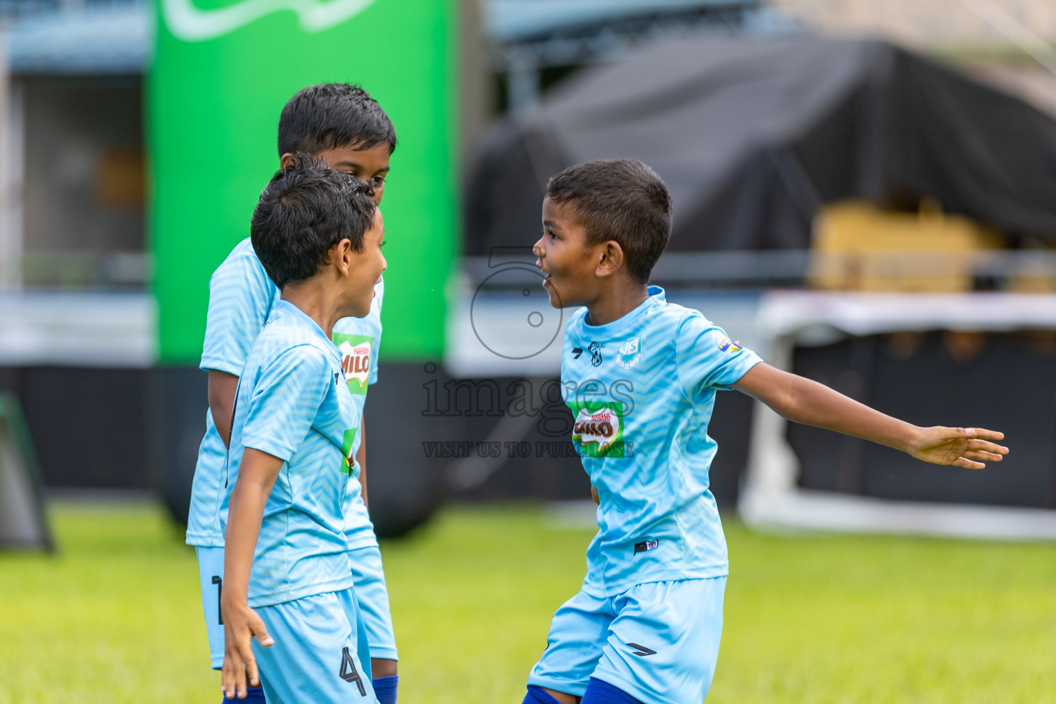 Day 2 of MILO Kids Football Fiesta was held at National Stadium in Male', Maldives on Saturday, 24th February 2024.