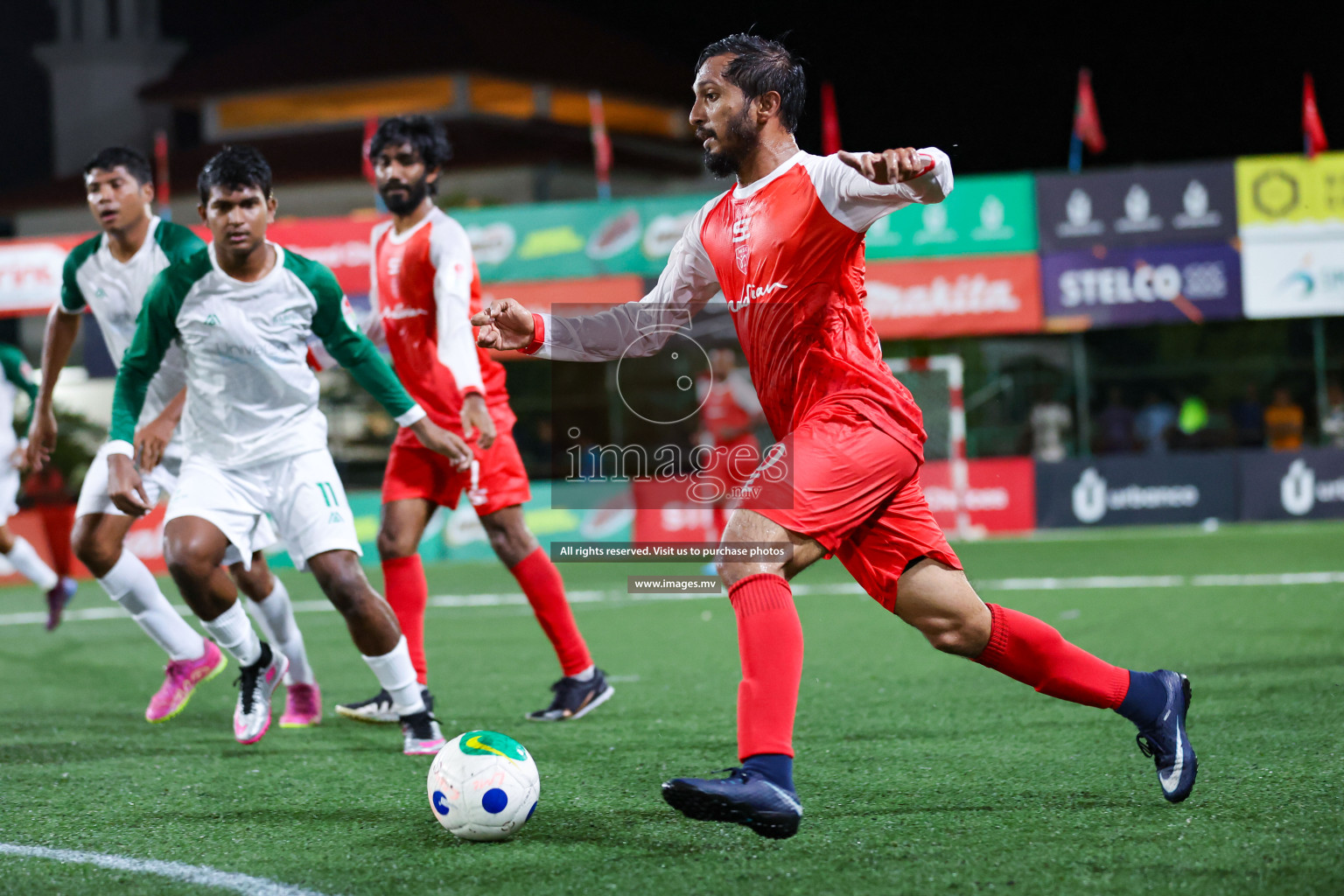 Maldivian vs Baros Maldives in Club Maldives Cup 2023 held in Hulhumale, Maldives, on Thursday, 20th July 2023 Photos: Nausham waheed / images.mv