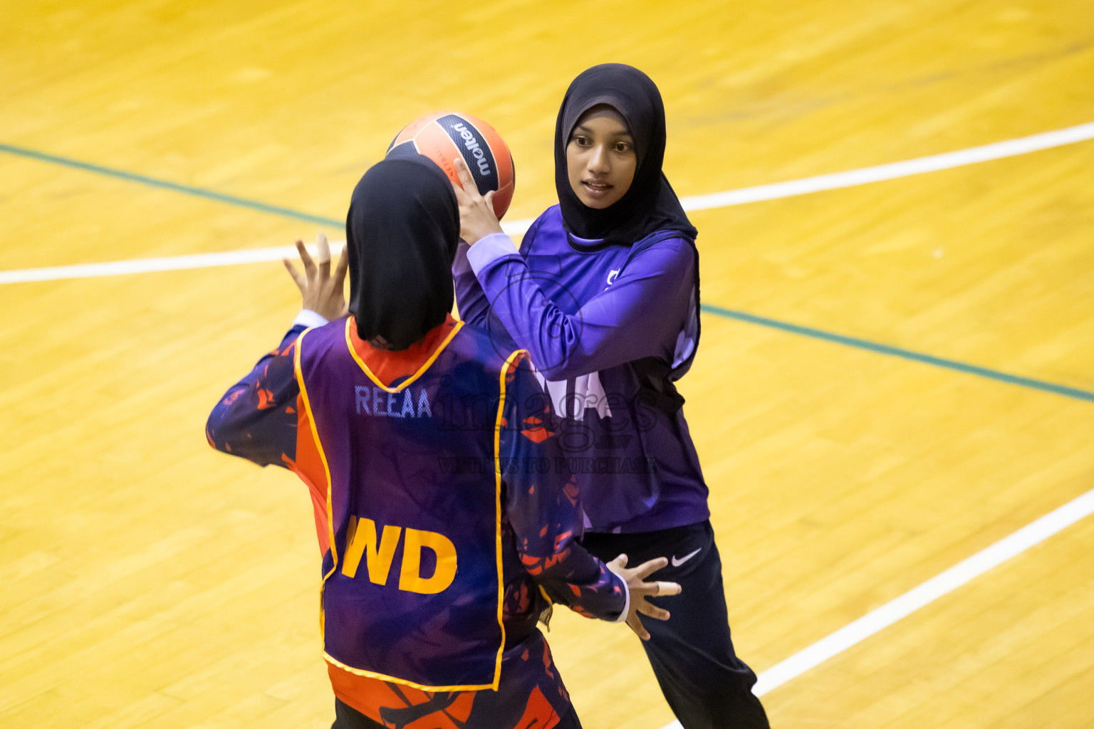 Day 11 of 25th Inter-School Netball Tournament was held in Social Center at Male', Maldives on Wednesday, 21st August 2024.