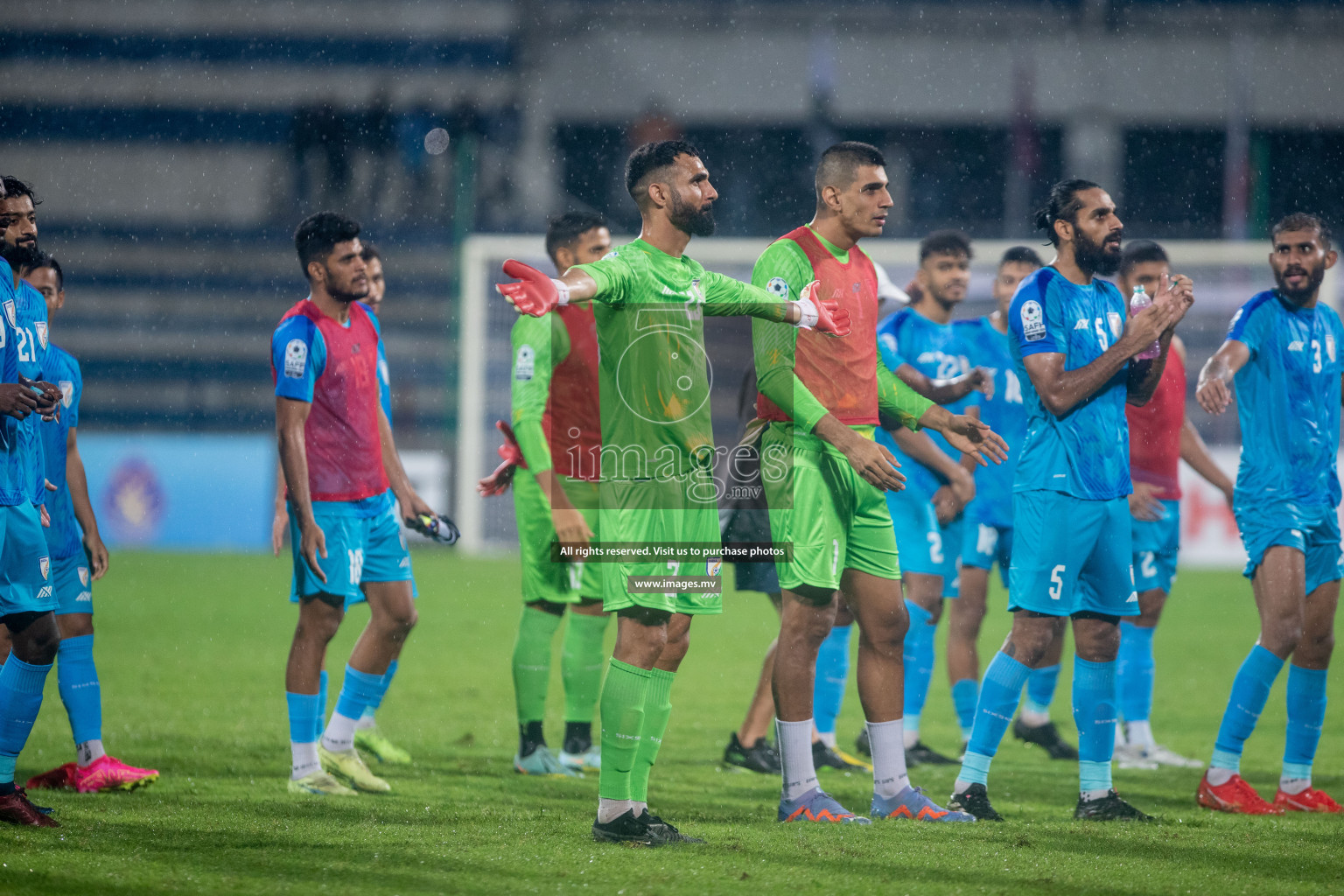 India vs Pakistan in the opening match of SAFF Championship 2023 held in Sree Kanteerava Stadium, Bengaluru, India, on Wednesday, 21st June 2023. Photos: Nausham Waheed / images.mv