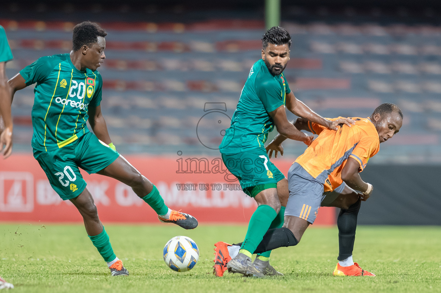 Charity Shield Match between Maziya Sports and Recreation Club and Club Eagles held in National Football Stadium, Male', Maldives Photos: Abdulla Abeedh / Images.mv