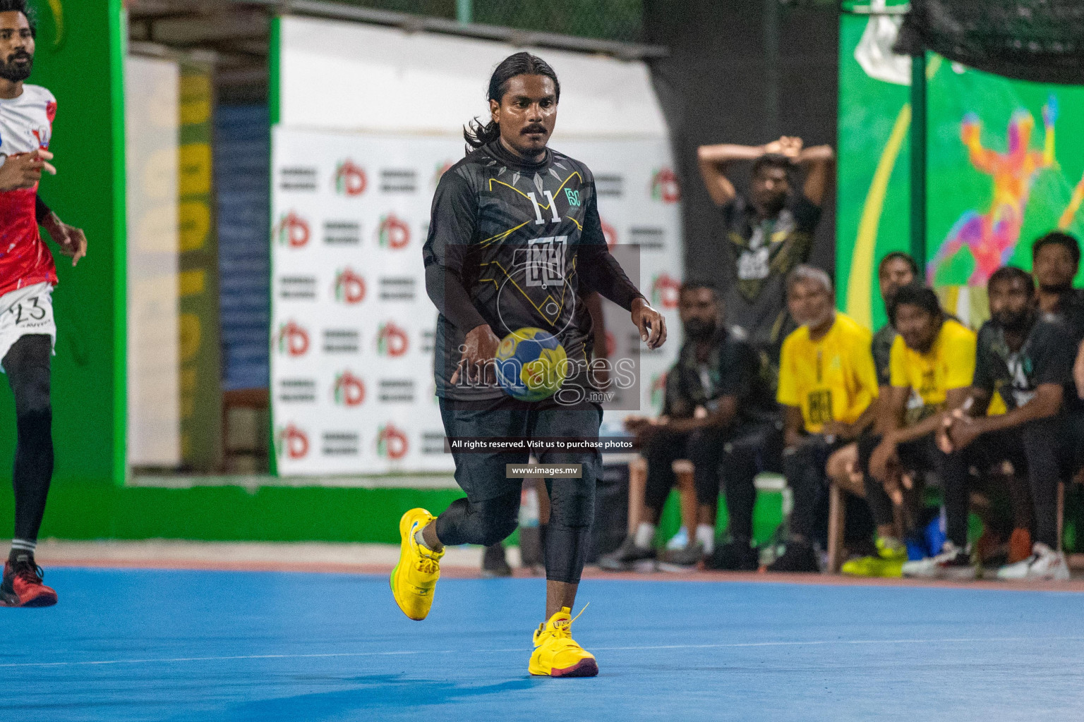 Day 8 of 6th MILO Handball Maldives Championship 2023, held in Handball ground, Male', Maldives on 27th May 2023 Photos: Nausham Waheed/ Images.mv