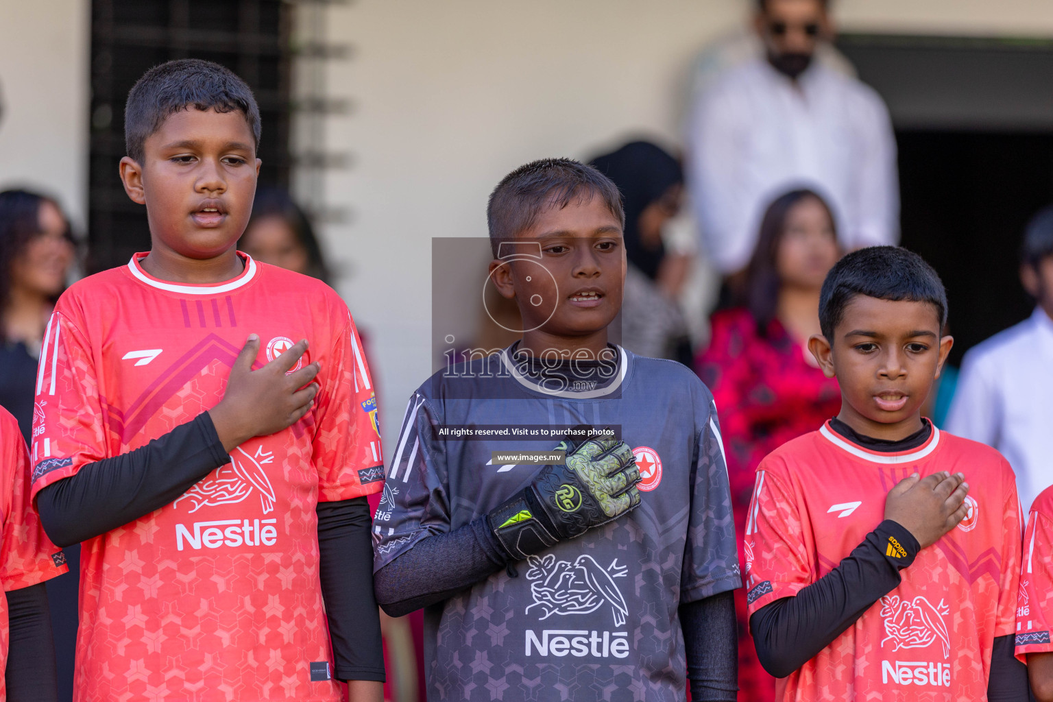 Day 4 of Nestle Kids Football Fiesta, held in Henveyru Football Stadium, Male', Maldives on Saturday, 14th October 2023
Photos: Ismail Thoriq / images.mv