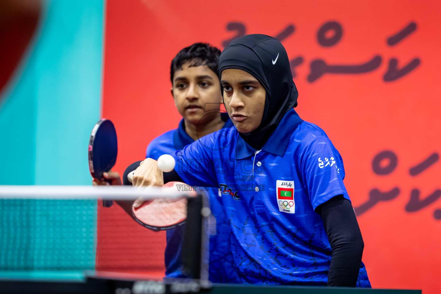 Day 2 of BML 63rd National Table Tennis Tournament 2025 was held on Tuesday, 26th August 2025 in Male' TT Hall, Male', Maldives. Photos: Nausham Waheed / images.mv