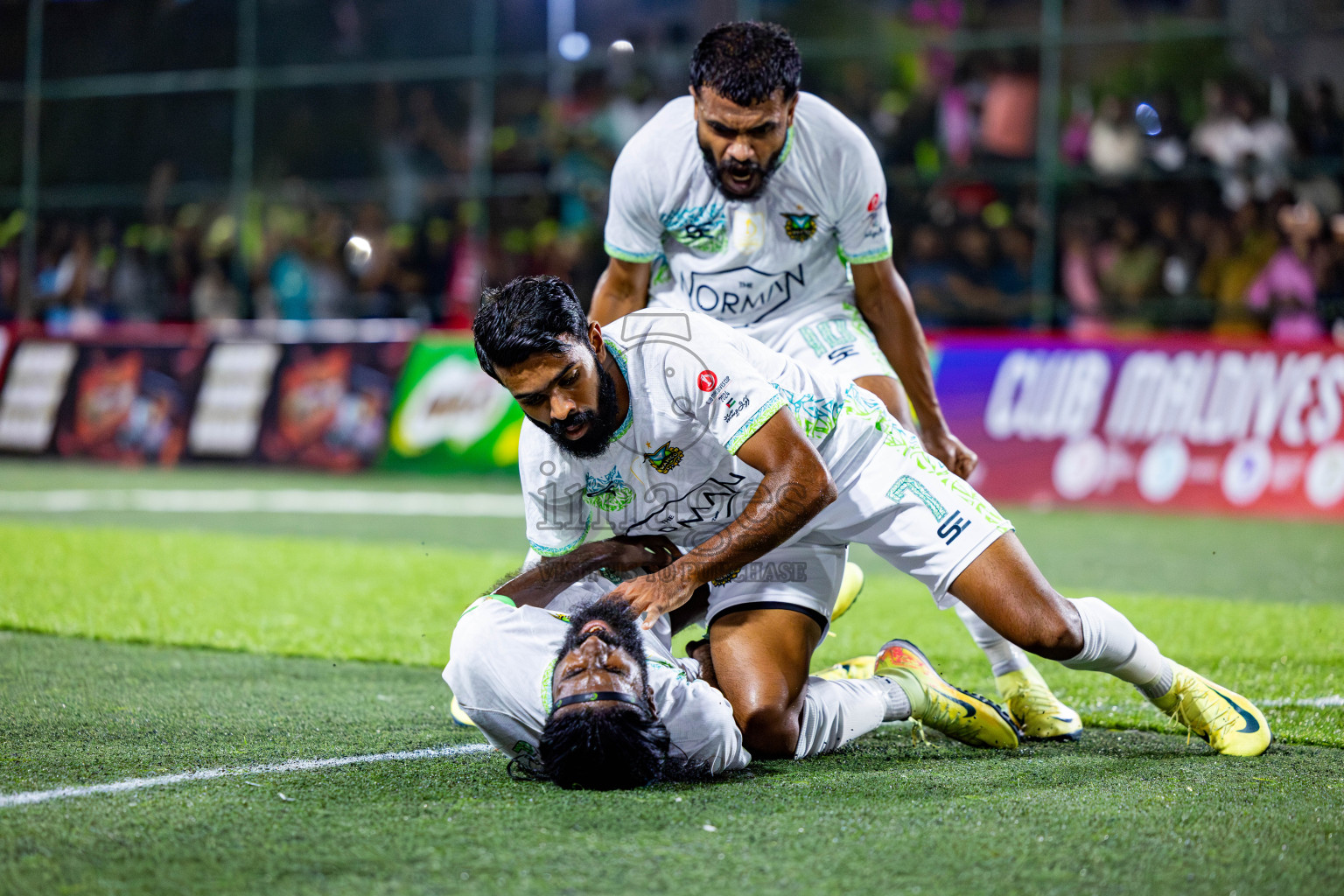 STO RC vs Club WAMCO in Round of 16 of Club Maldives Cup 2024 held in Rehendi Futsal Ground, Hulhumale', Maldives on Monday, 7th October 2024. Photos: Nausham Waheed / images.mv