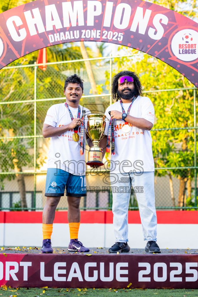 Final of Resort League 2025 (Dhaalu Zone) was held on Saturday, 24th May 2025 in Niyama Private island, Dhaalu Atoll, Maldives. Photos: Nausham Waheed / images.mv