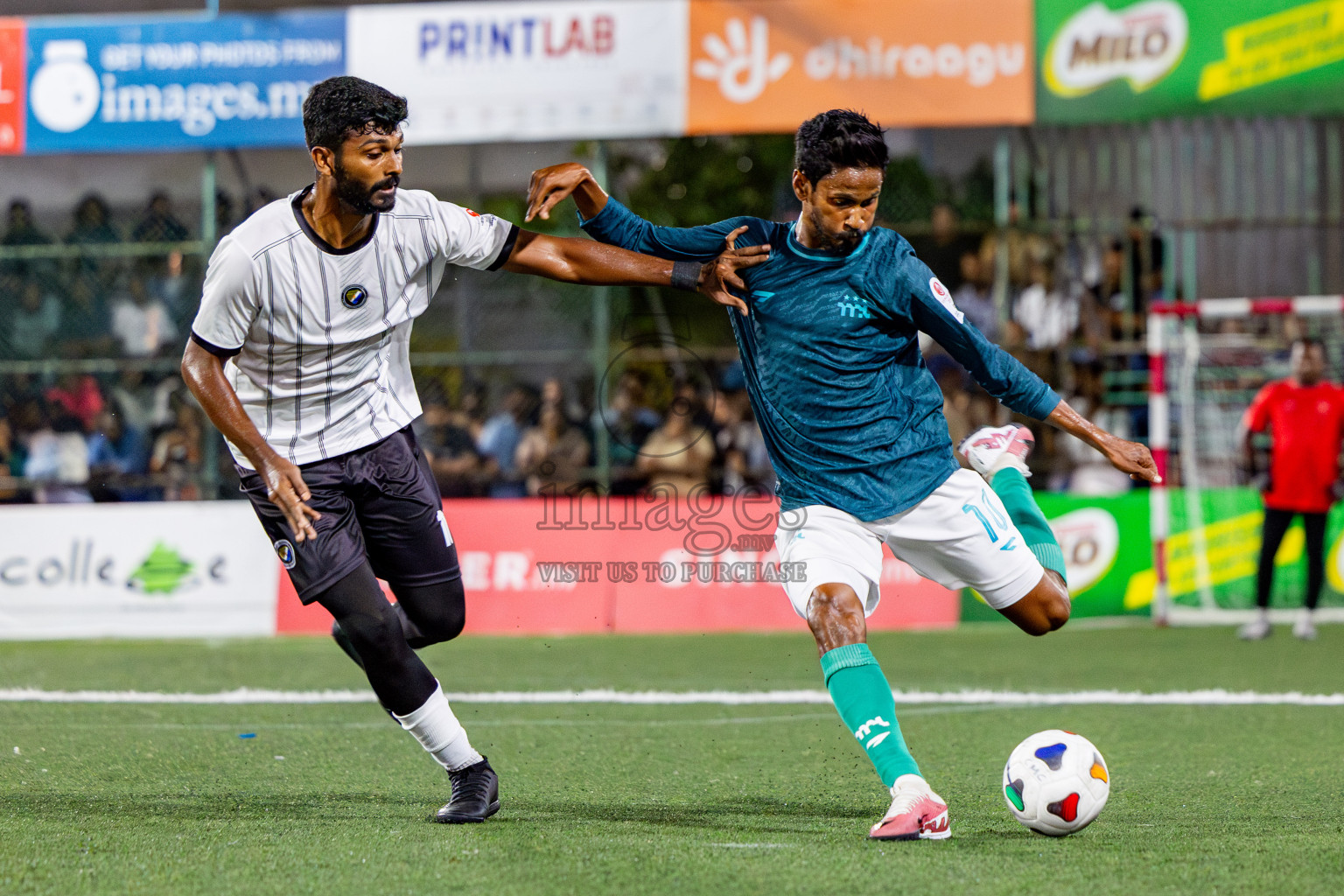 DSC vs MPL in Quarter Finals of Club Maldives Cup 2024 held in Rehendi Futsal Ground, Hulhumale', Maldives on Friday, 11th October 2024. Photos: Nausham Waheed / images.mv