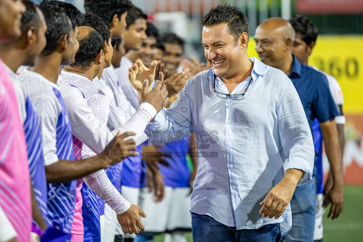 Team FSM vs Baros Maldives in Club Maldives Cup 2024 held in Rehendi Futsal Ground, Hulhumale', Maldives on Friday, 27th September 2024. 
Photos: Shuu Abdul Sattar / images.mv