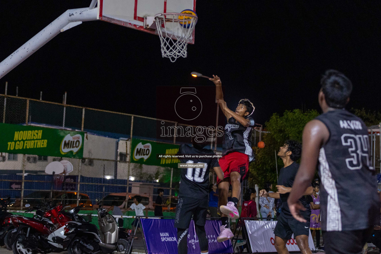 Day4 of Slamdunk by Sosal on 15th April 2023 held in Male'. Photos: Ismail Thoriq / images.mv