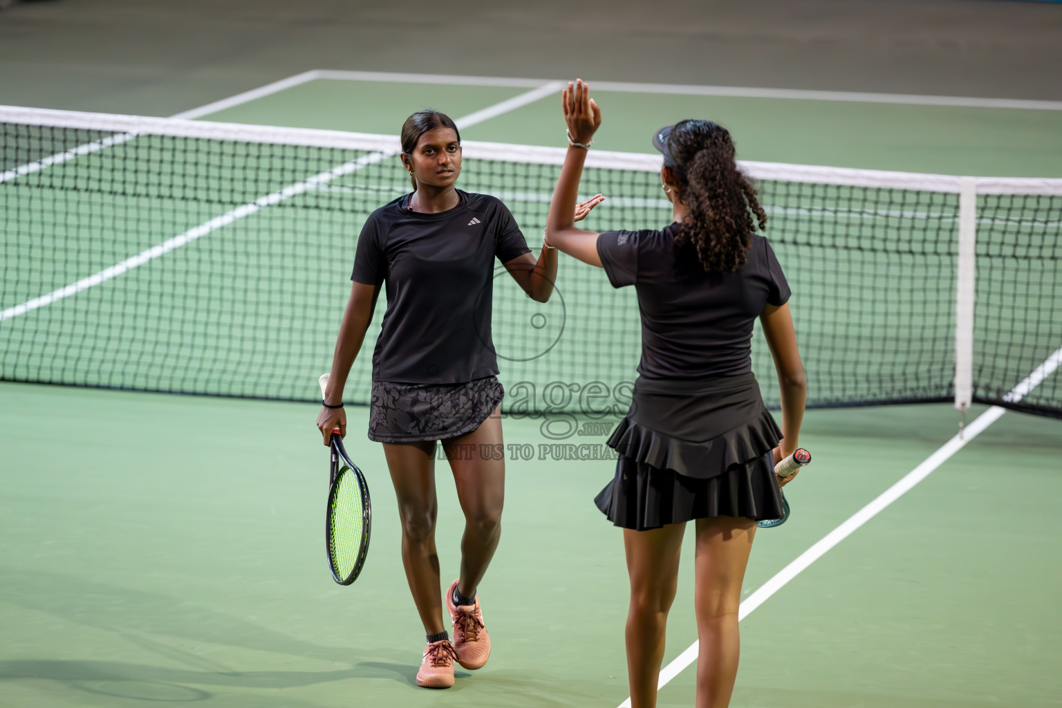 Day 3 of ATF Maldives Junior Open Tennis was held in Male' Tennis Court, Male', Maldives on Wednesday, 11th December 2024. Photos: Ismail Thoriq / images.mv