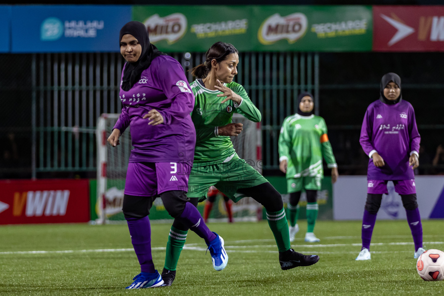 Health Recreation Club vs Team Badhahi in Eighteen Thirty Classic of Club Maldives Cup 2025 held in Rehendi Futsal Ground, Hulhumale', Maldives on Tuesday, 2rd September 2025. Photos: Areef, Yasna / images.mv